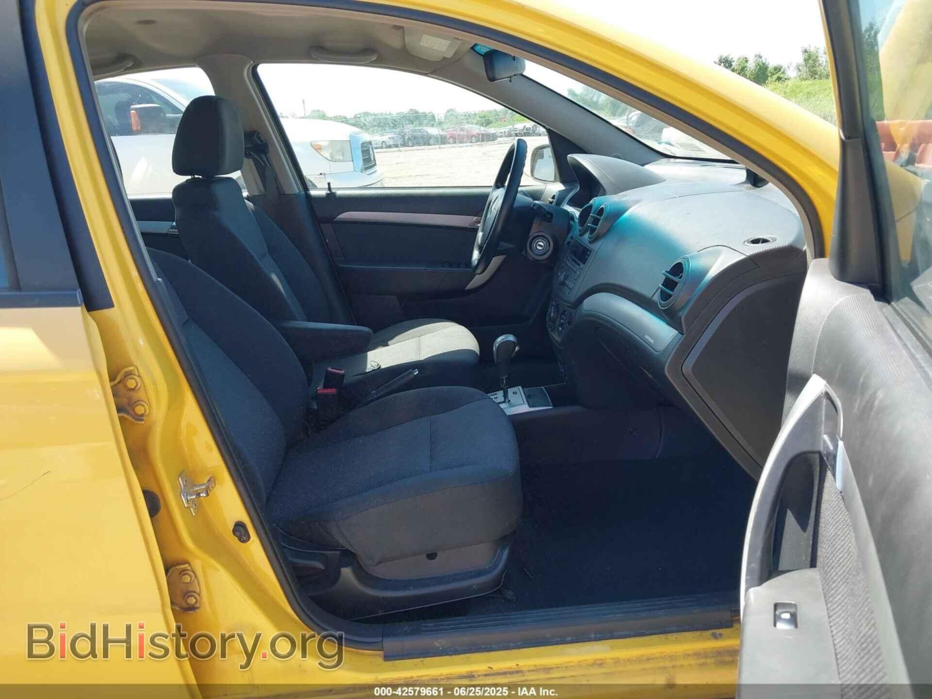 2011 CHEVROLET AVEO - VIN: KL1TD5DE1BB138181 - Фото 5