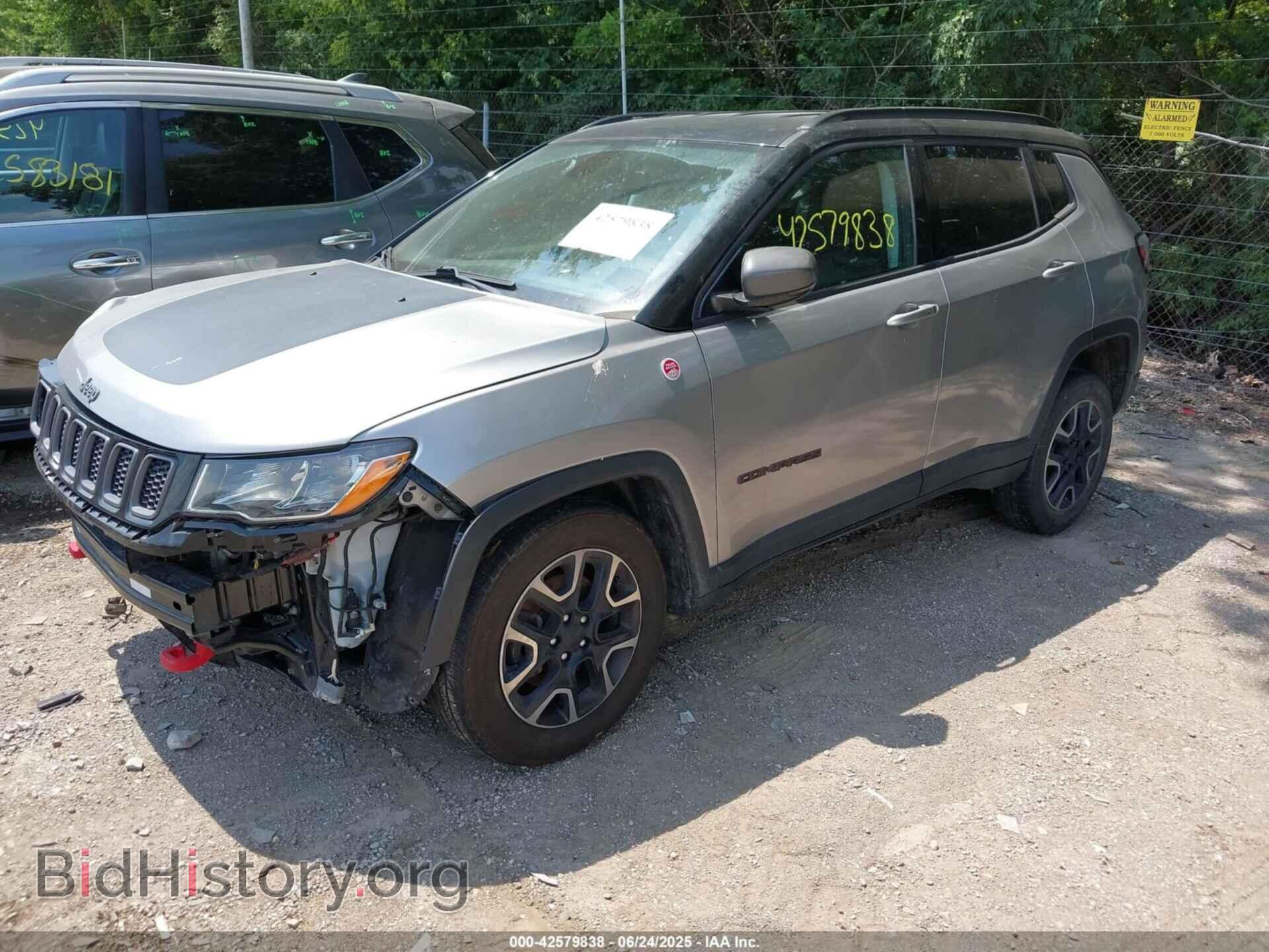 2019 JEEP COMPASS - VIN: 3C4NJDDB2KT721982 - Фото 2