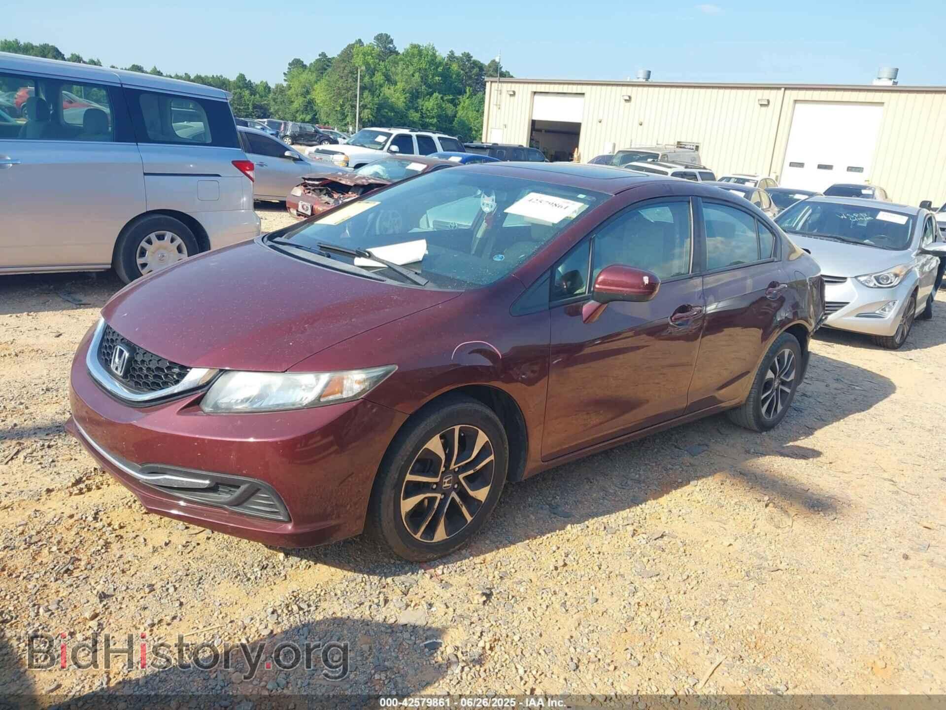 2015 HONDA CIVIC - VIN: 2HGFB2F89FH559159 - Фото 2