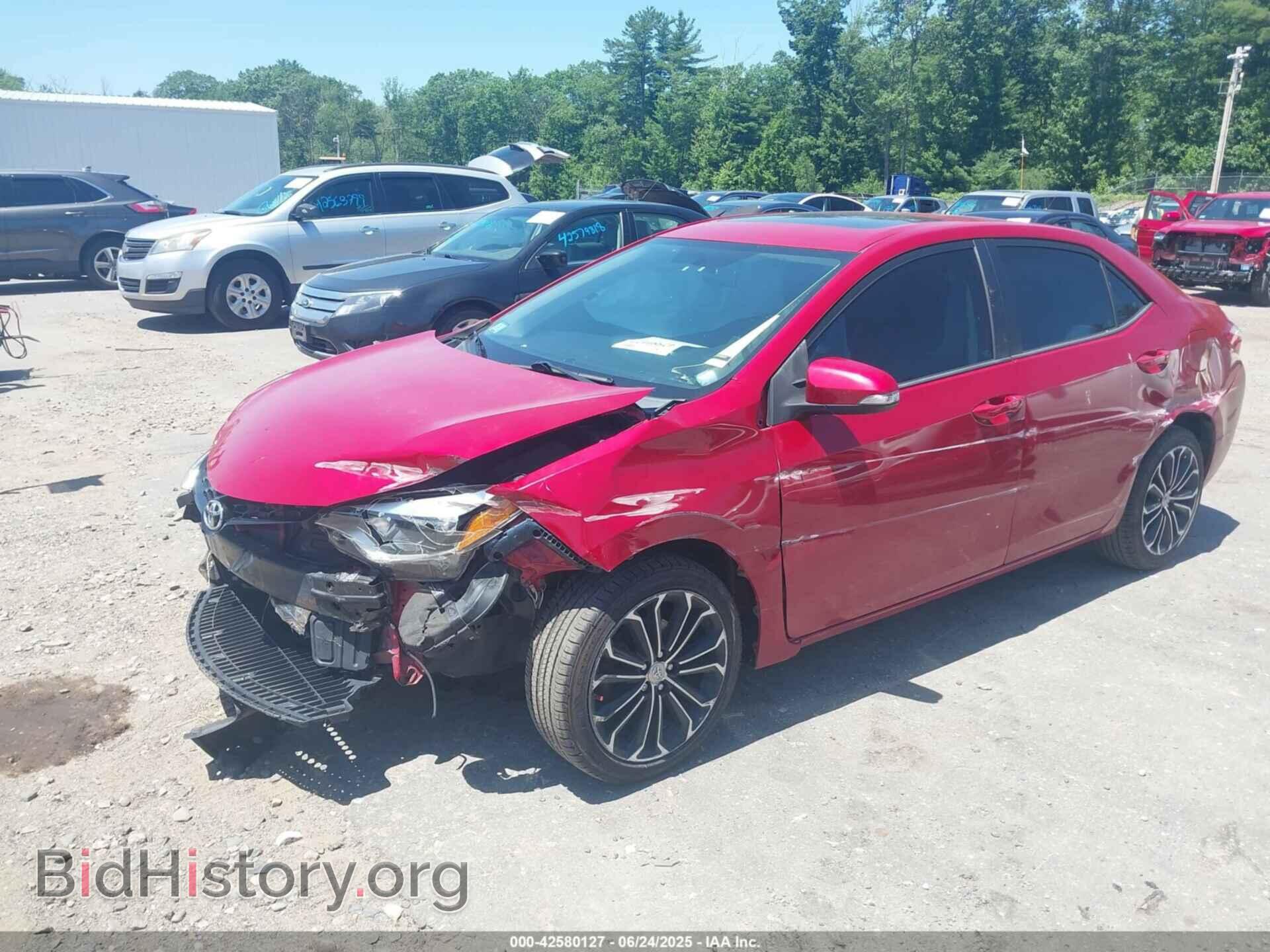 2014 TOYOTA COROLLA - VIN: 2T1BURHE4EC223642 - Фото 2