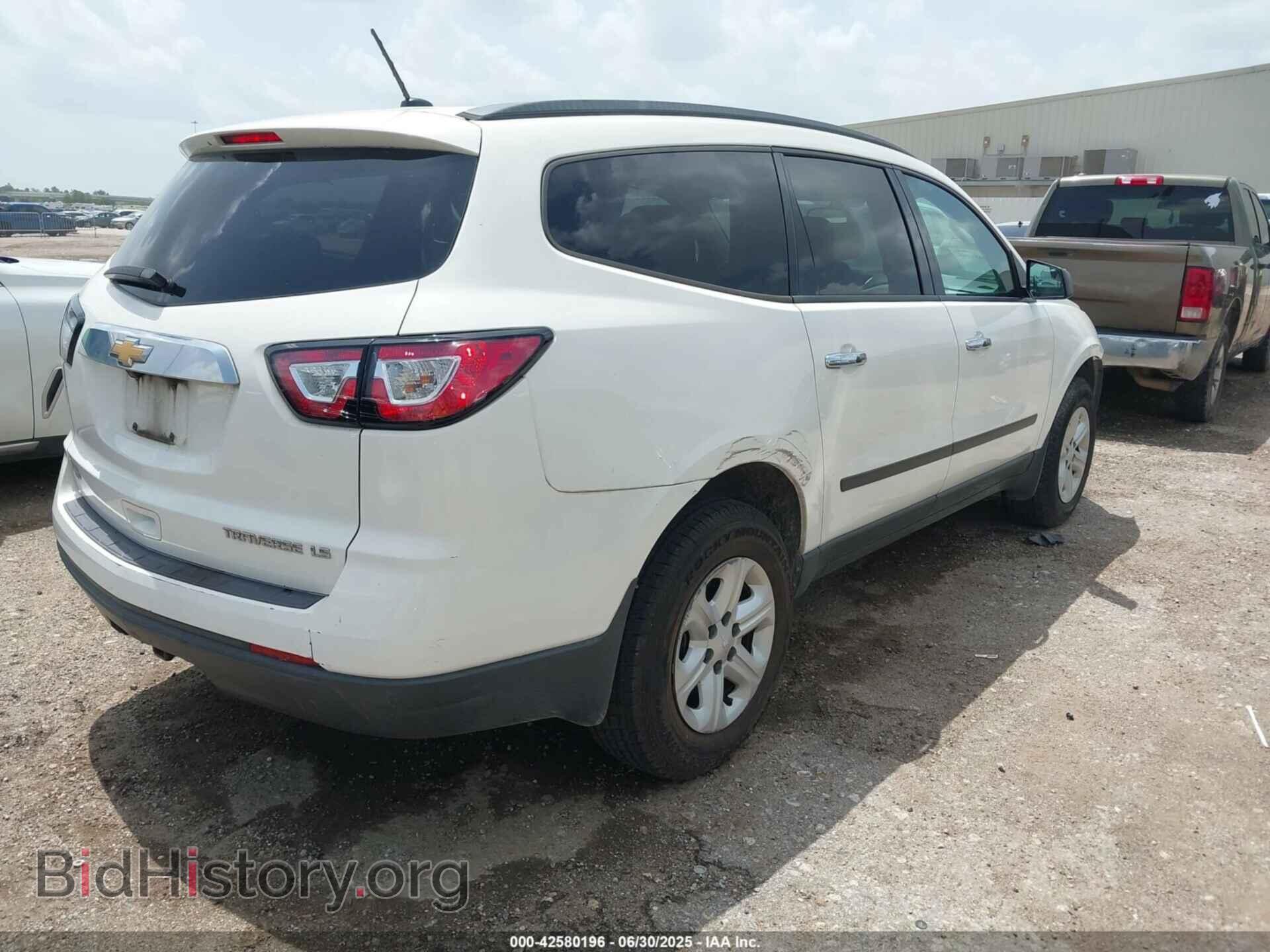 2014 CHEVROLET TRAVERSE - VIN: 1GNKRFED4EJ359261 - Фото 4