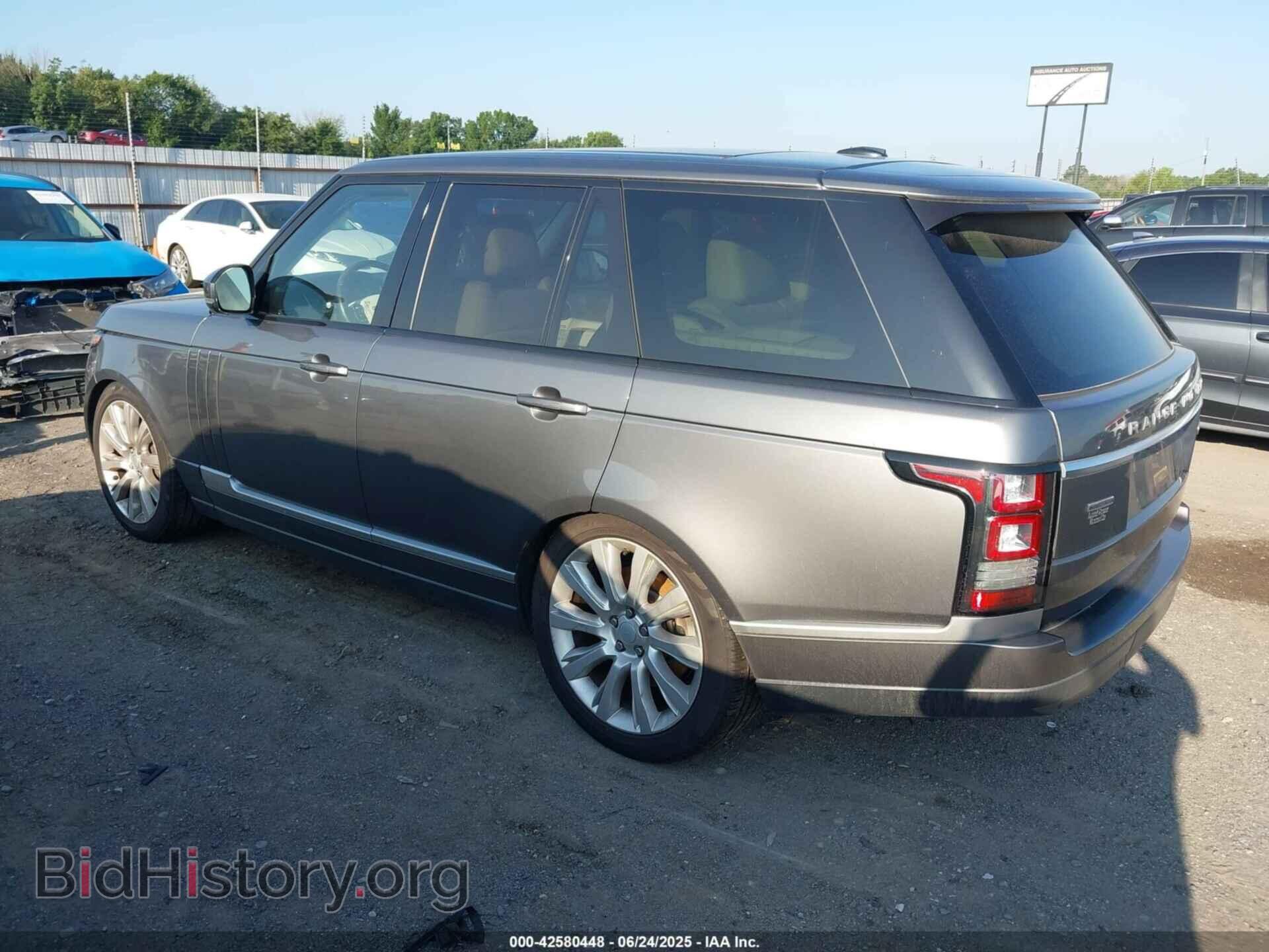 2014 LAND ROVER RANGE ROVER - VIN: SALGS2EF7EA148495 - Фото 3