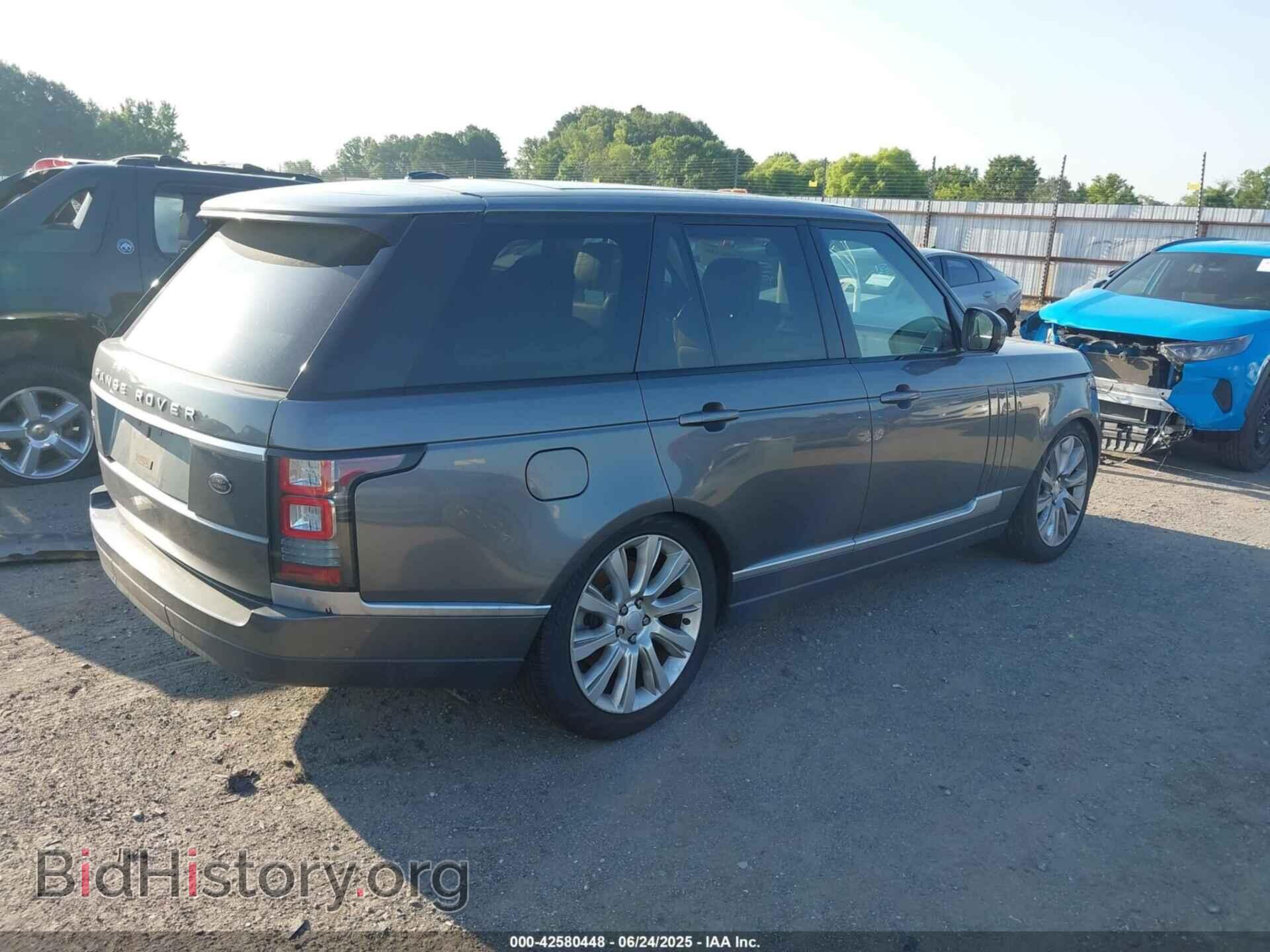 2014 LAND ROVER RANGE ROVER - VIN: SALGS2EF7EA148495 - Фото 4