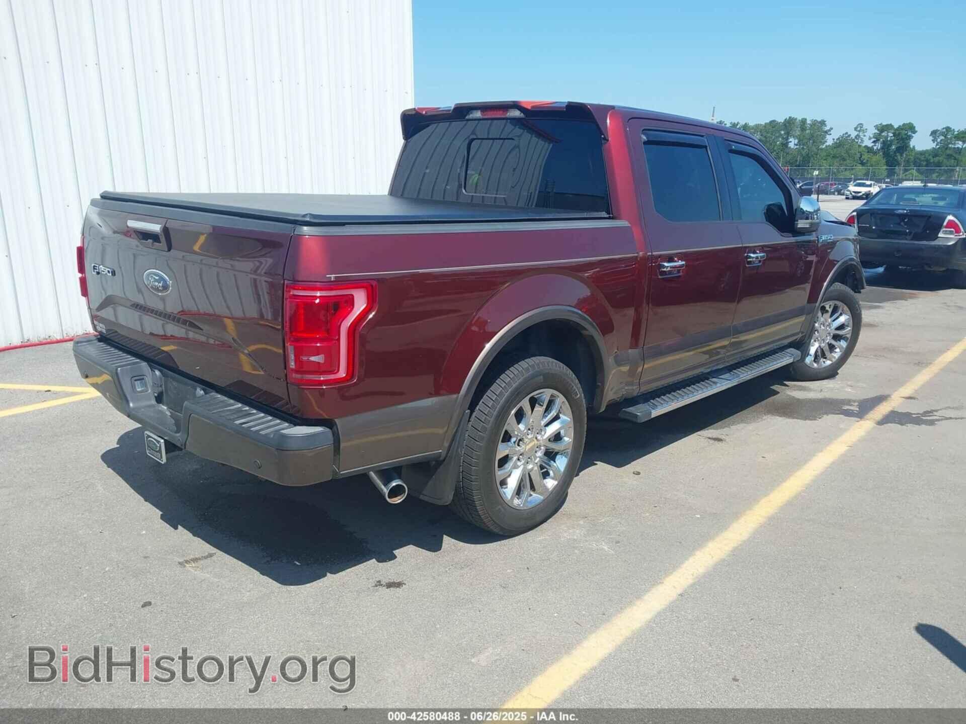 2015 FORD F-150 - VIN: 1FTEW1CF6FFD01095 - Фото 4