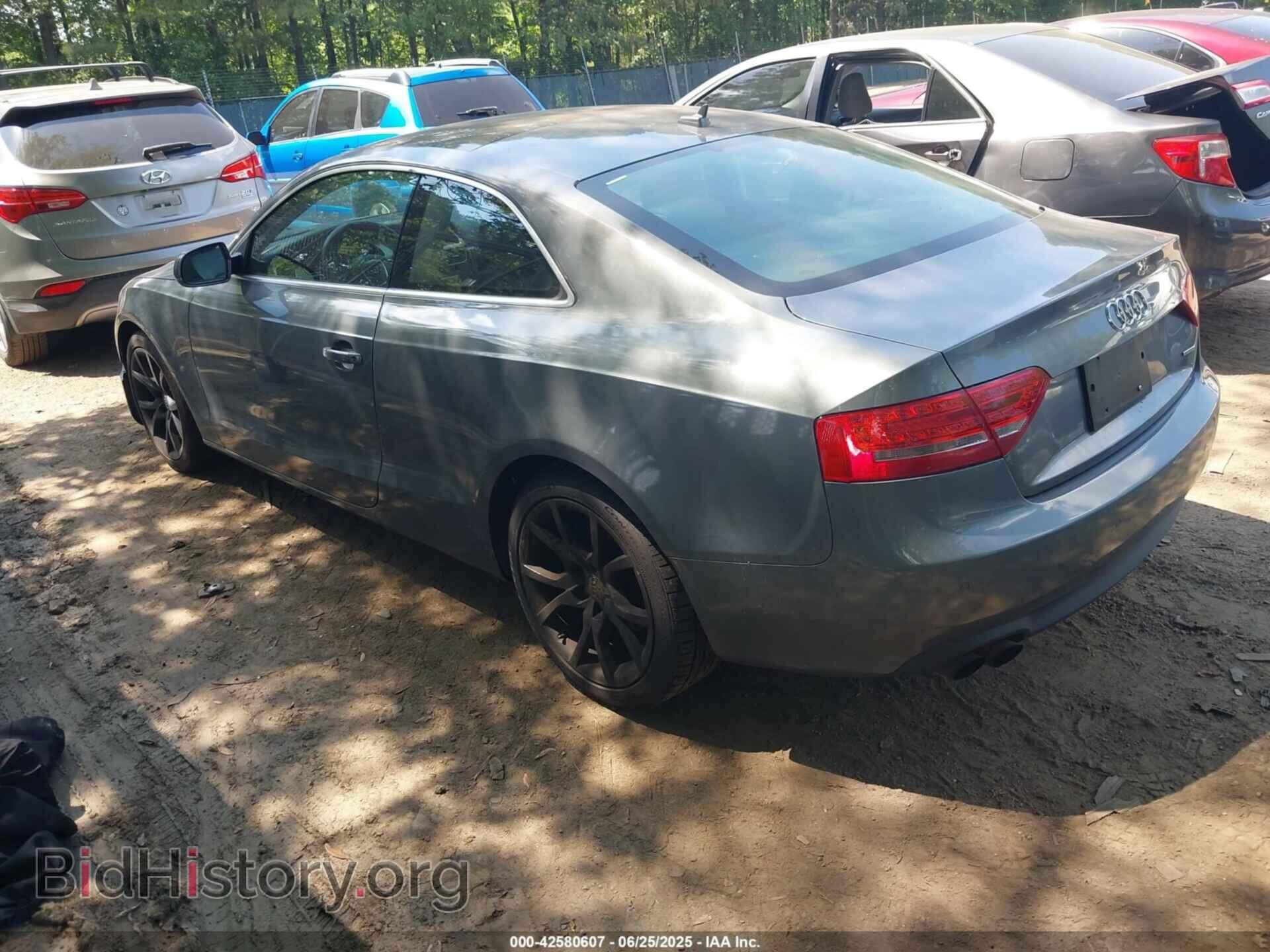 2012 AUDI A5 - VIN: WAULFAFR9CA023697 - Фото 3