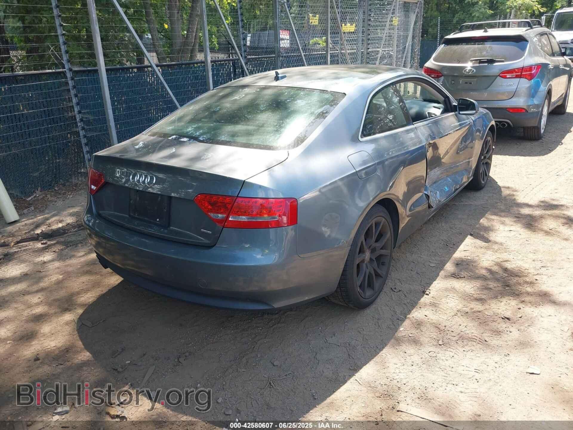 2012 AUDI A5 - VIN: WAULFAFR9CA023697 - Фото 4