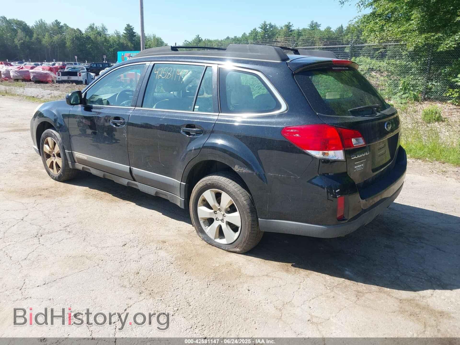 2012 SUBARU OUTBACK - VIN: 4S4BRBAC9C3250242 - Фото 3