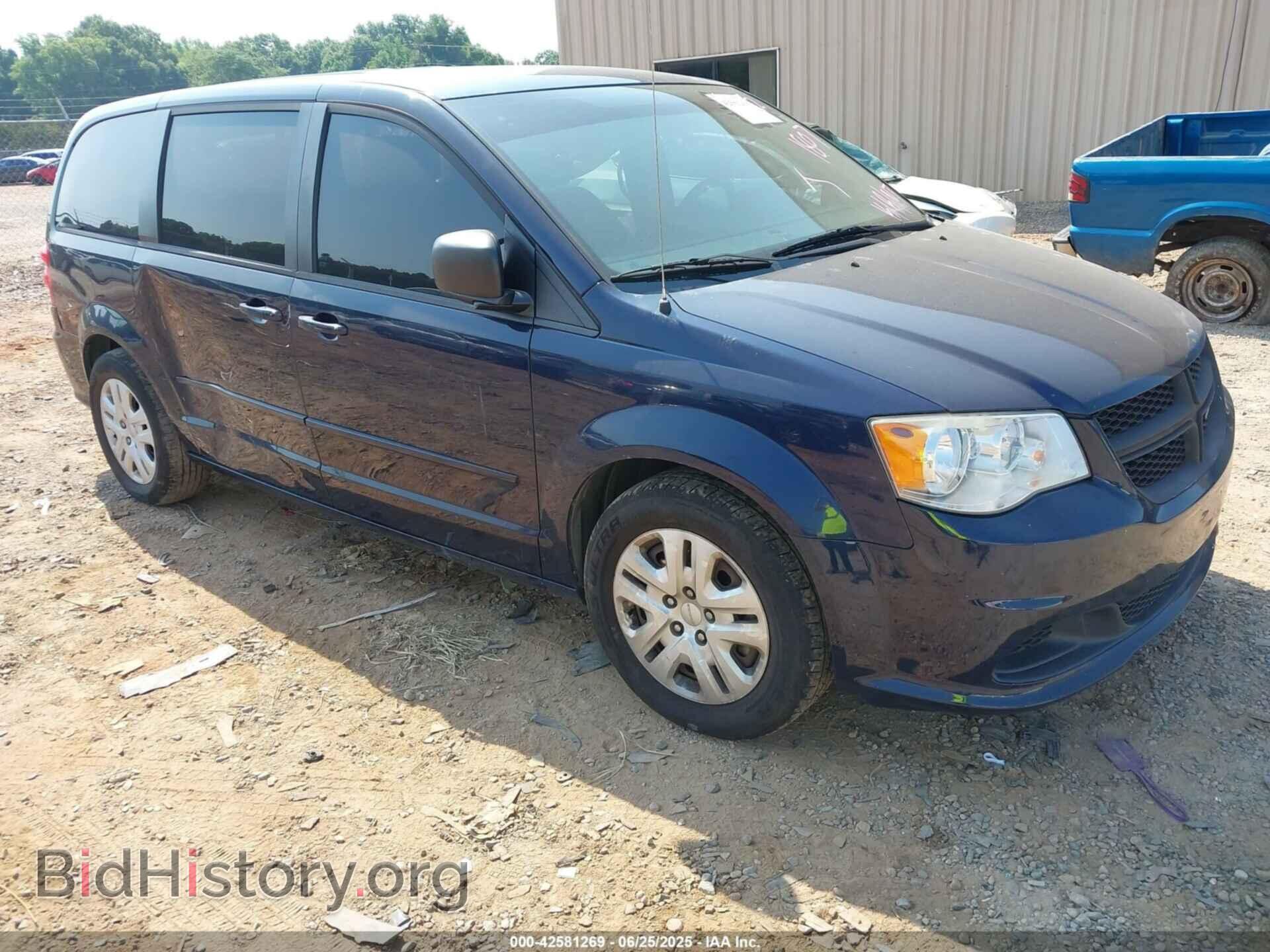 Фотография 2C4RDGBG3GR101807 - DODGE GRAND CARAVAN 2016