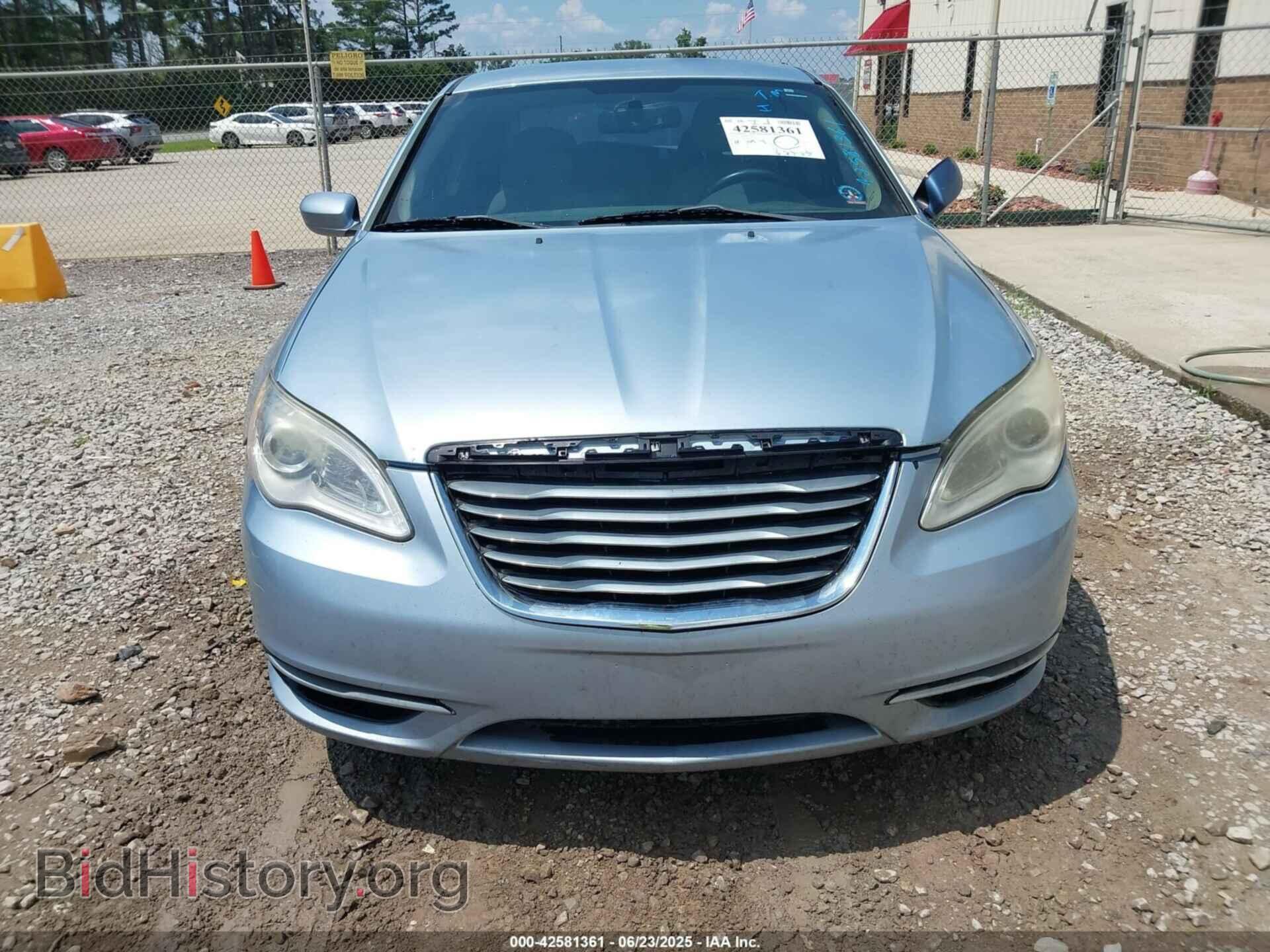 2012 CHRYSLER 200 - VIN: 1C3CCBBGXCN308105 - Фото 6