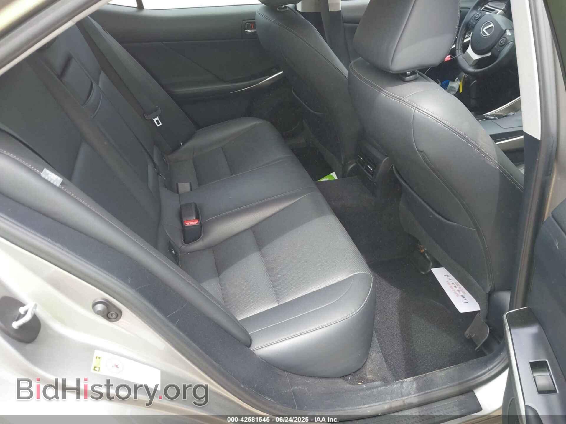 2014 LEXUS IS 250 - VIN: JTHCF1D24E5006499 - Photo 8