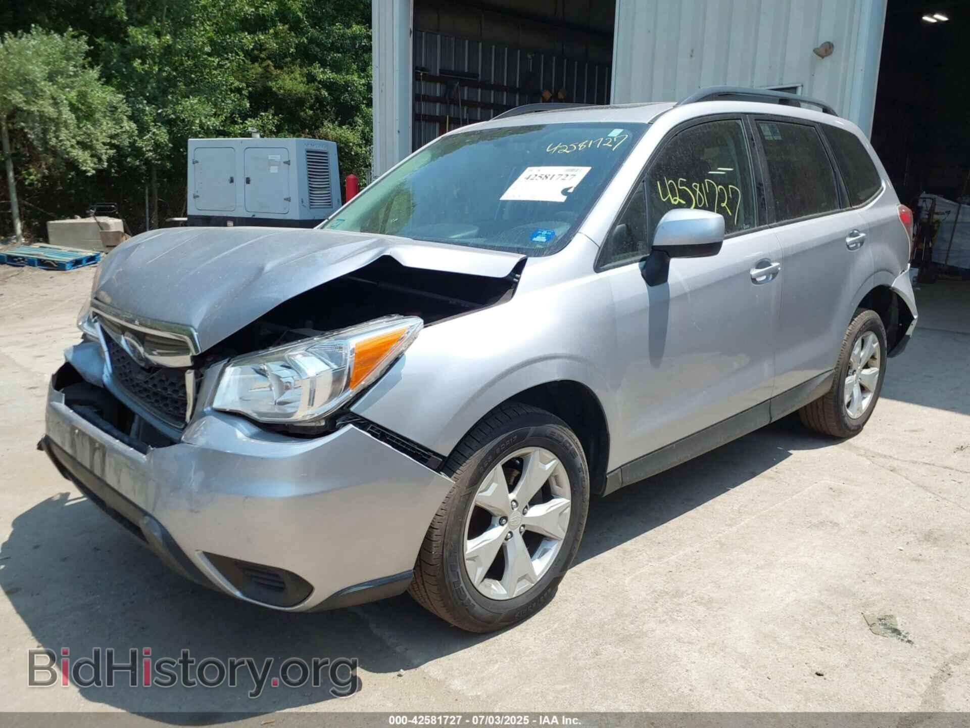 2016 SUBARU FORESTER - VIN: JF2SJADC4GH489984 - Фото 2