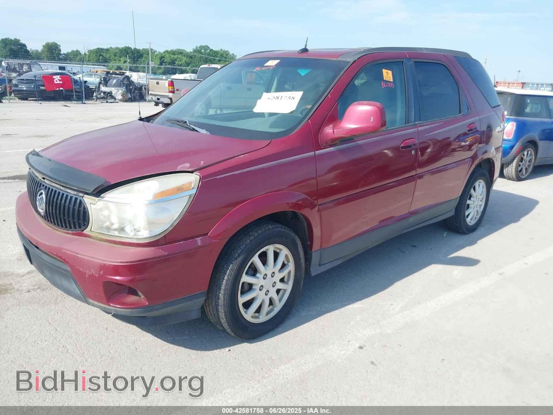 2006 BUICK RENDEZVOUS - VIN: 3G5DA03L16S609496 - Фото 2