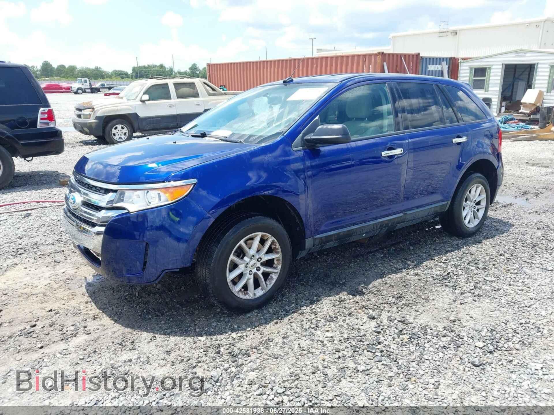 2014 FORD EDGE - VIN: 2FMDK3GC8EBA58632 - Фото 2