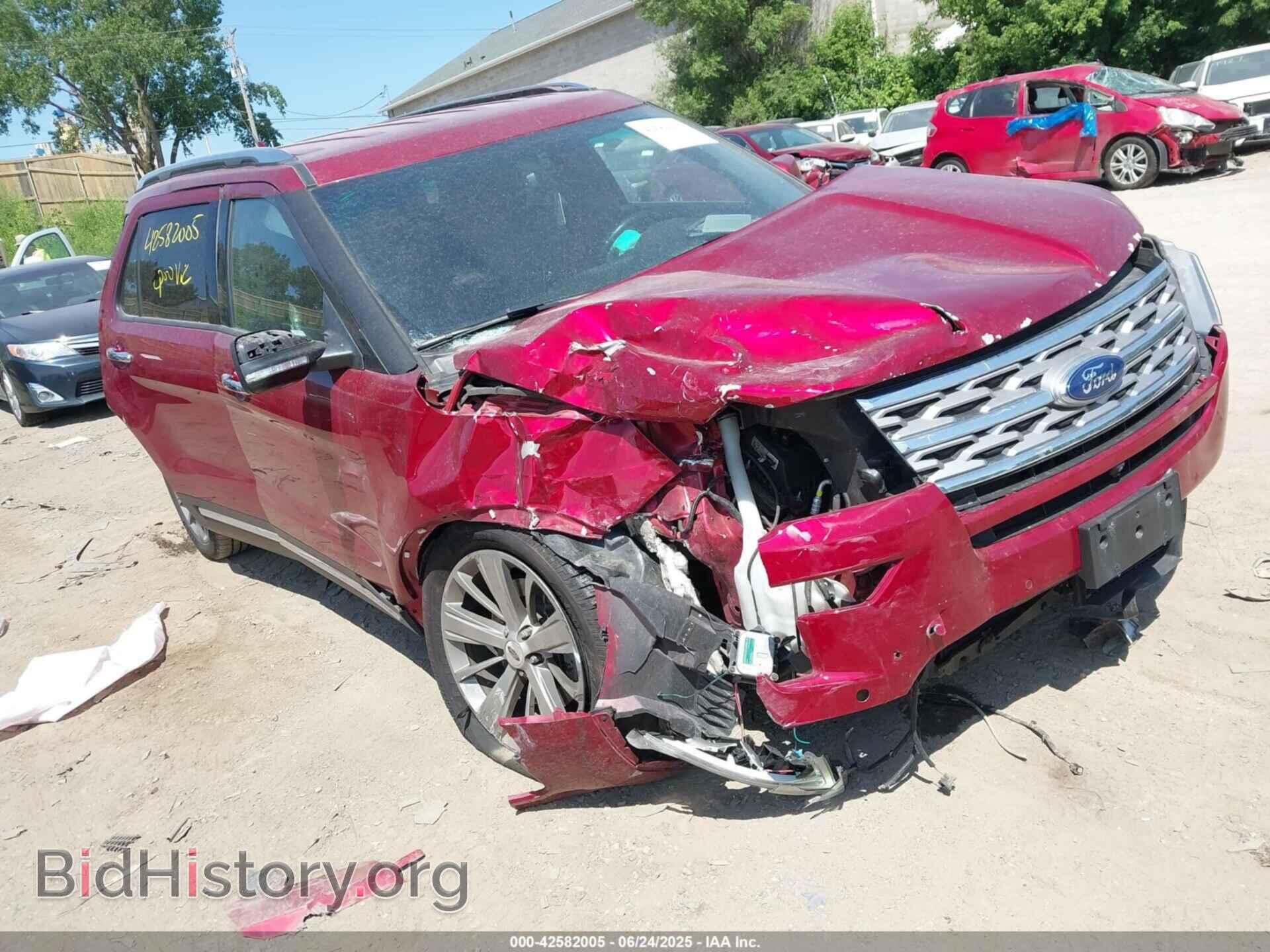 Фотография 1FM5K7F83JGB13662 - FORD EXPLORER 2018