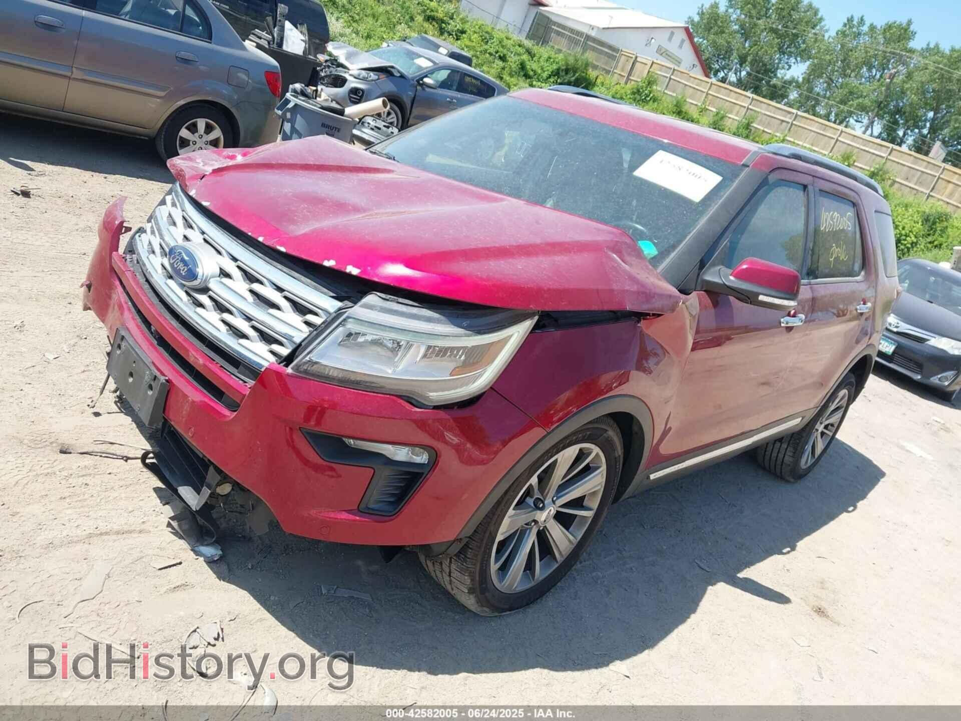2018 FORD EXPLORER - VIN: 1FM5K7F83JGB13662 - Фото 2
