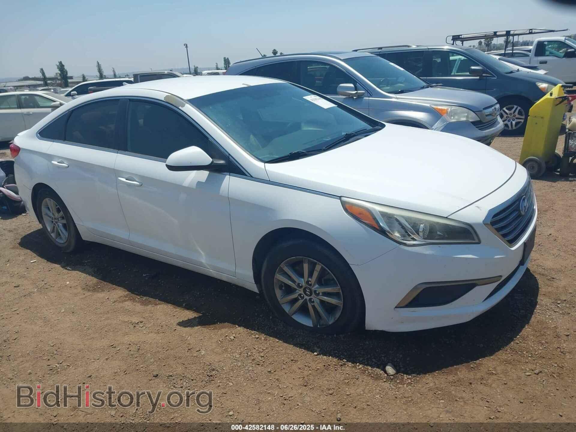 Фотография 5NPE24AF4GH322289 - HYUNDAI SONATA 2016