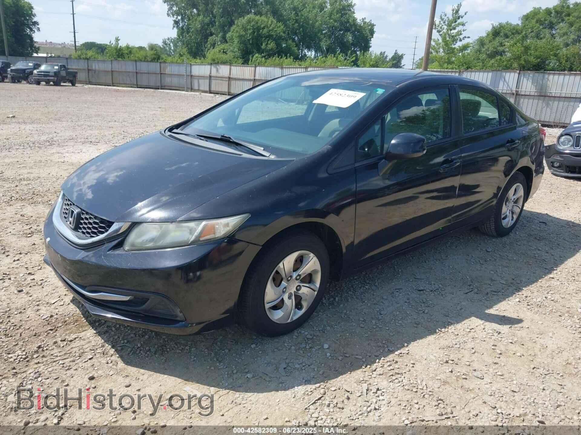 2013 HONDA CIVIC - VIN: 19XFB2F55DE205927 - Фото 2