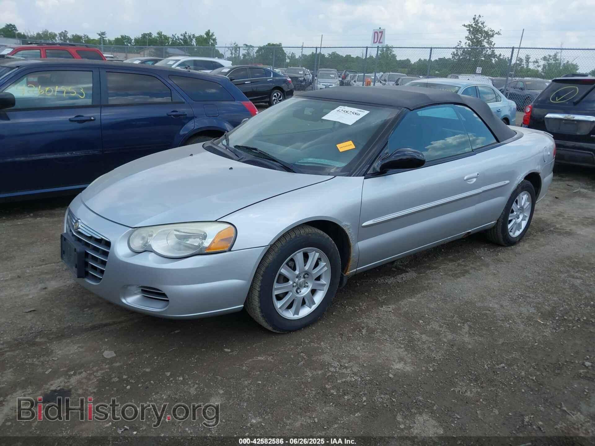 2006 CHRYSLER SEBRING - VIN: 1C3EL75R66N120835 - Фото 2