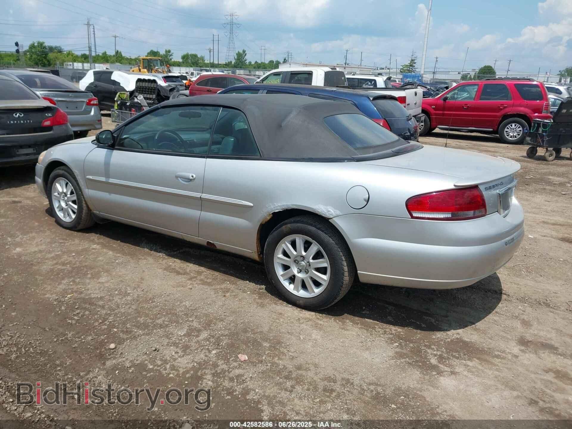 2006 CHRYSLER SEBRING - VIN: 1C3EL75R66N120835 - Фото 3