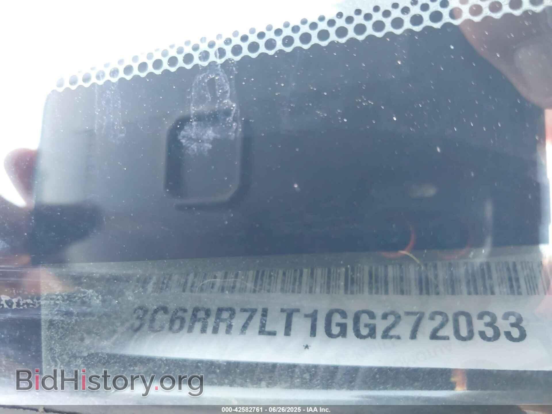 2016 RAM 1500 - VIN: 3C6RR7LT1GG272033 - Фото 9