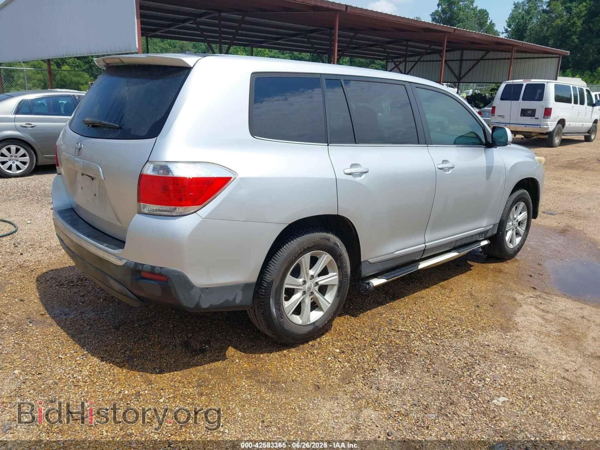 2011 TOYOTA HIGHLANDER - VIN: 5TDZK3EH2BS039304 - Фото 4