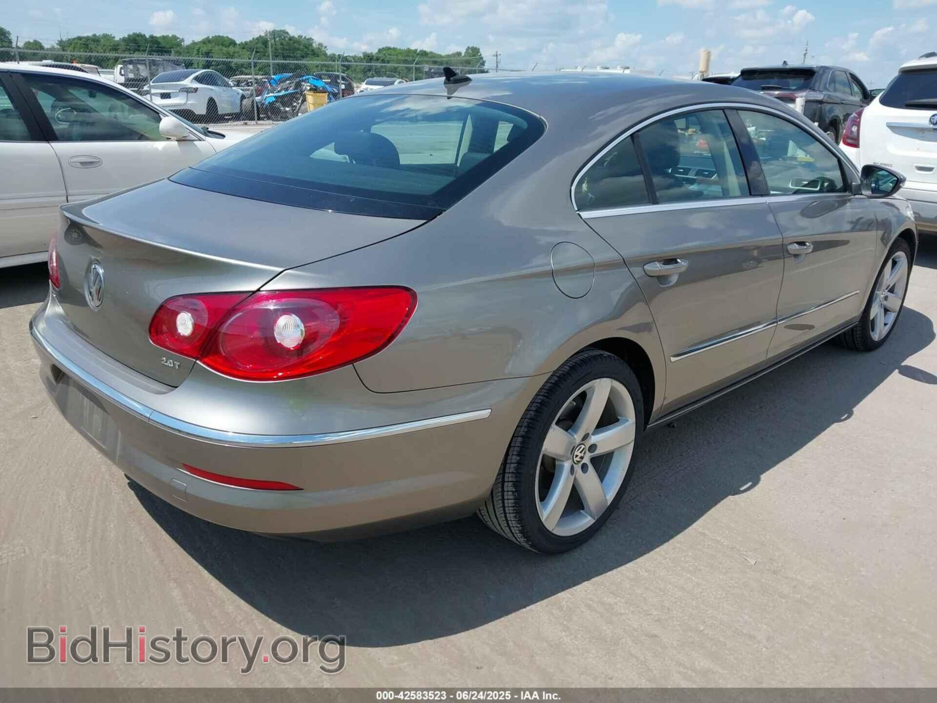 2012 VOLKSWAGEN CC - VIN: WVWHN7AN5CE537459 - Фото 4