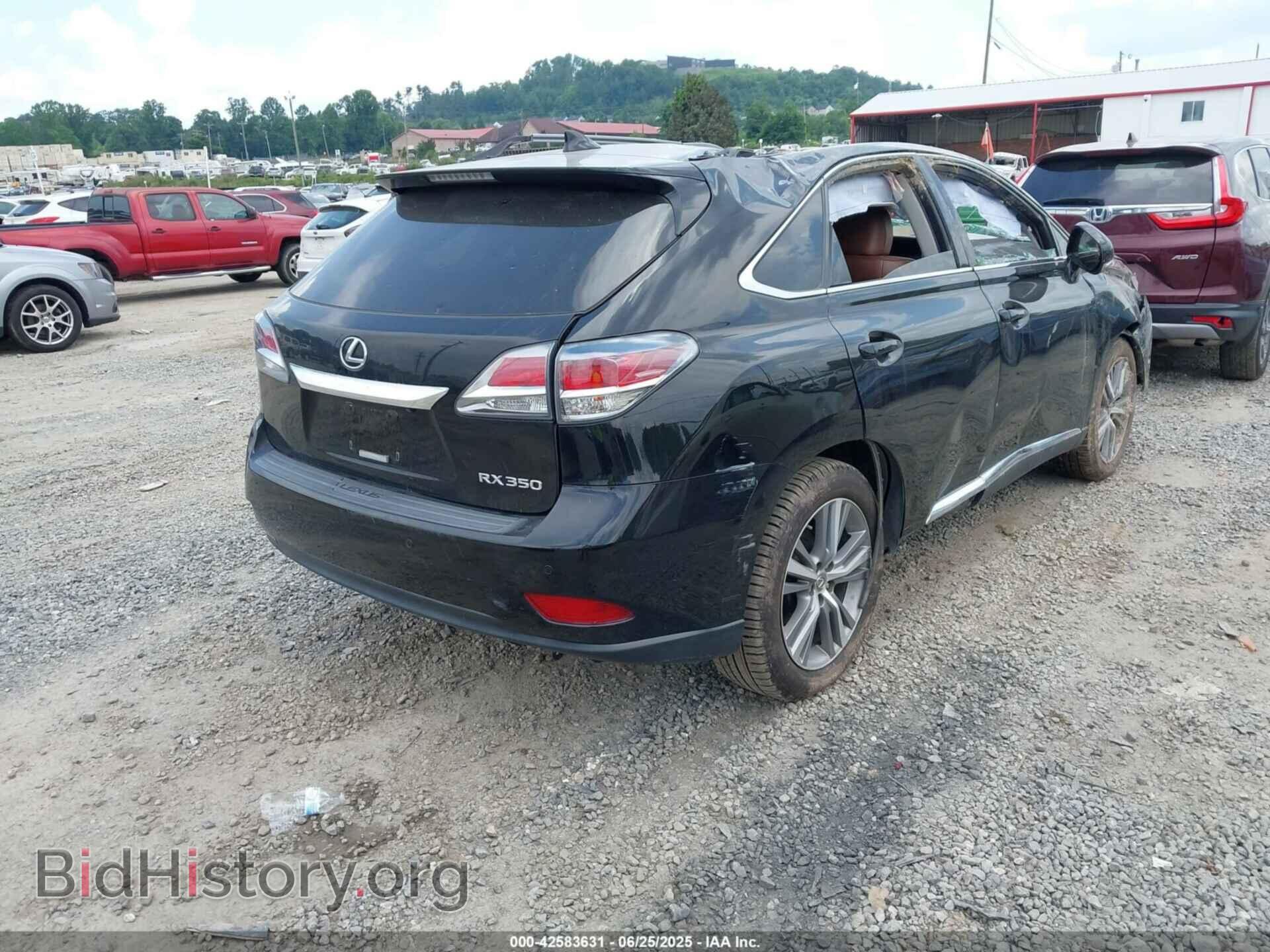 2015 LEXUS RX 350 - VIN: 2T2BK1BAXFC306048 - Фото 4
