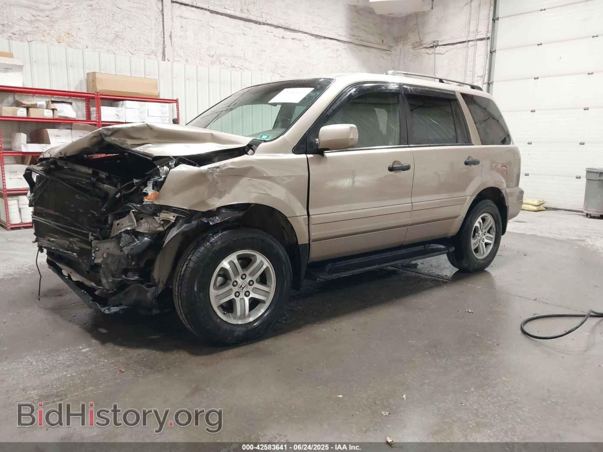 2005 HONDA PILOT - VIN: 2HKYF18445H569720 - Фото 2