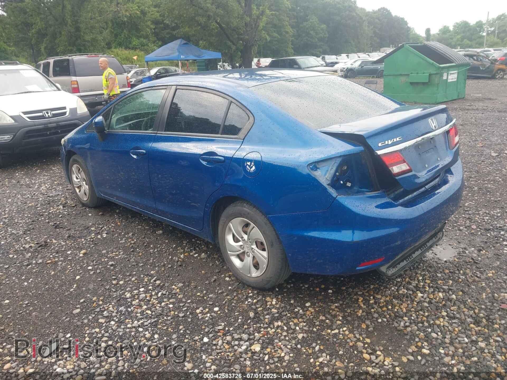 2014 HONDA CIVIC - VIN: 2HGFB2F56EH519643 - Фото 3