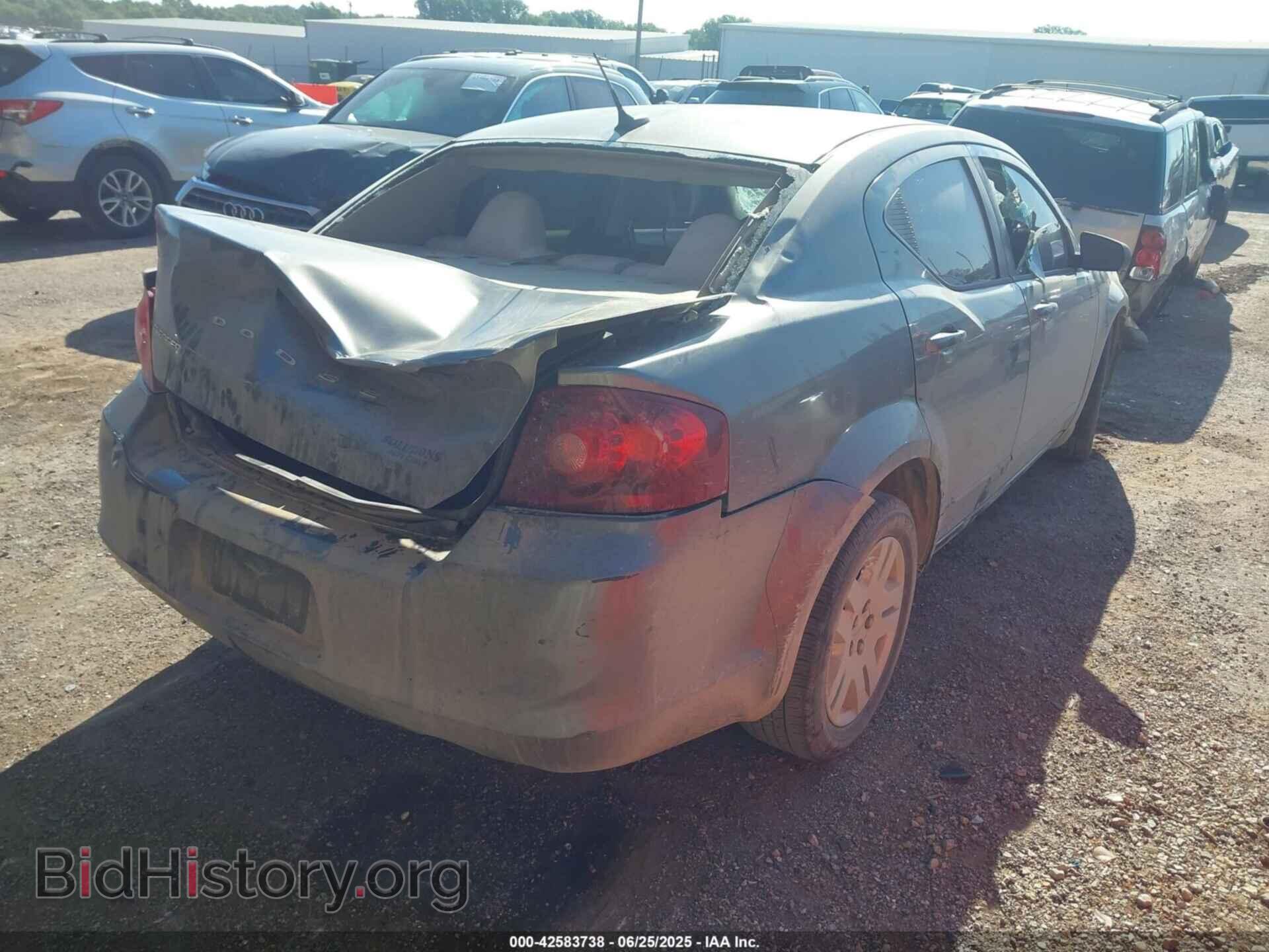 2012 DODGE AVENGER - VIN: 1C3CDZAB0CN209322 - Фото 4