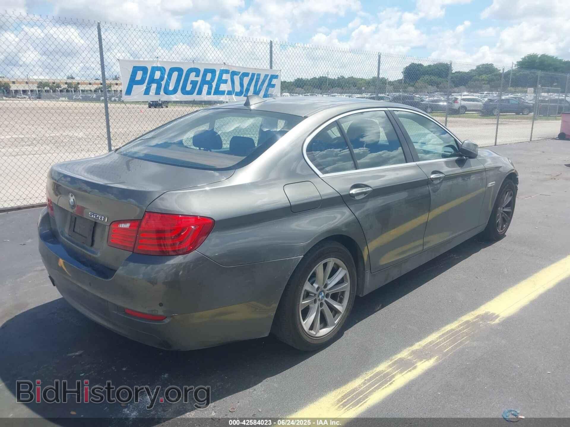 2014 BMW 528I - VIN: WBA5A5C51ED507090 - Фото 4