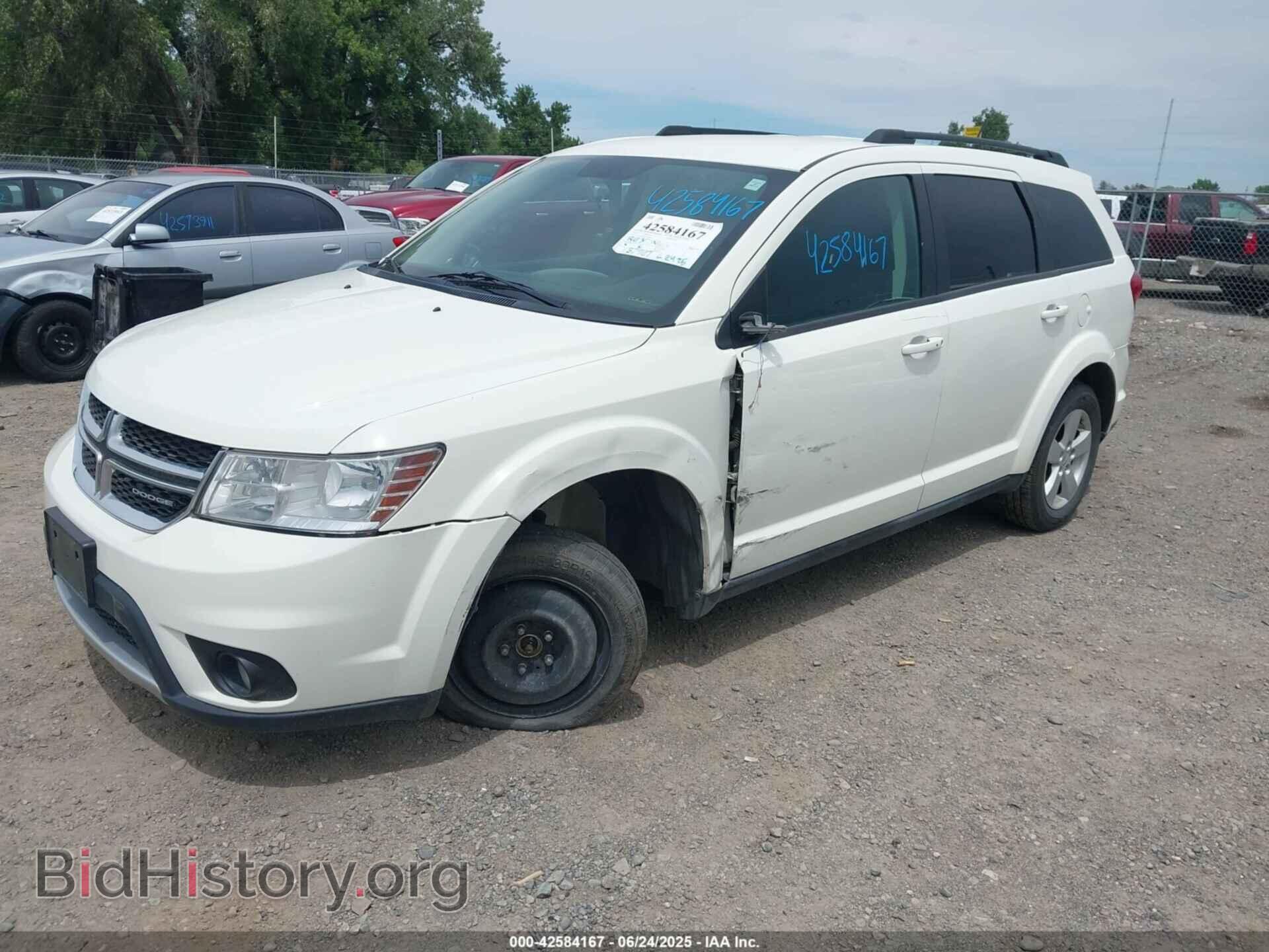2012 DODGE JOURNEY - VIN: 3C4PDDBG8CT208994 - Фото 2