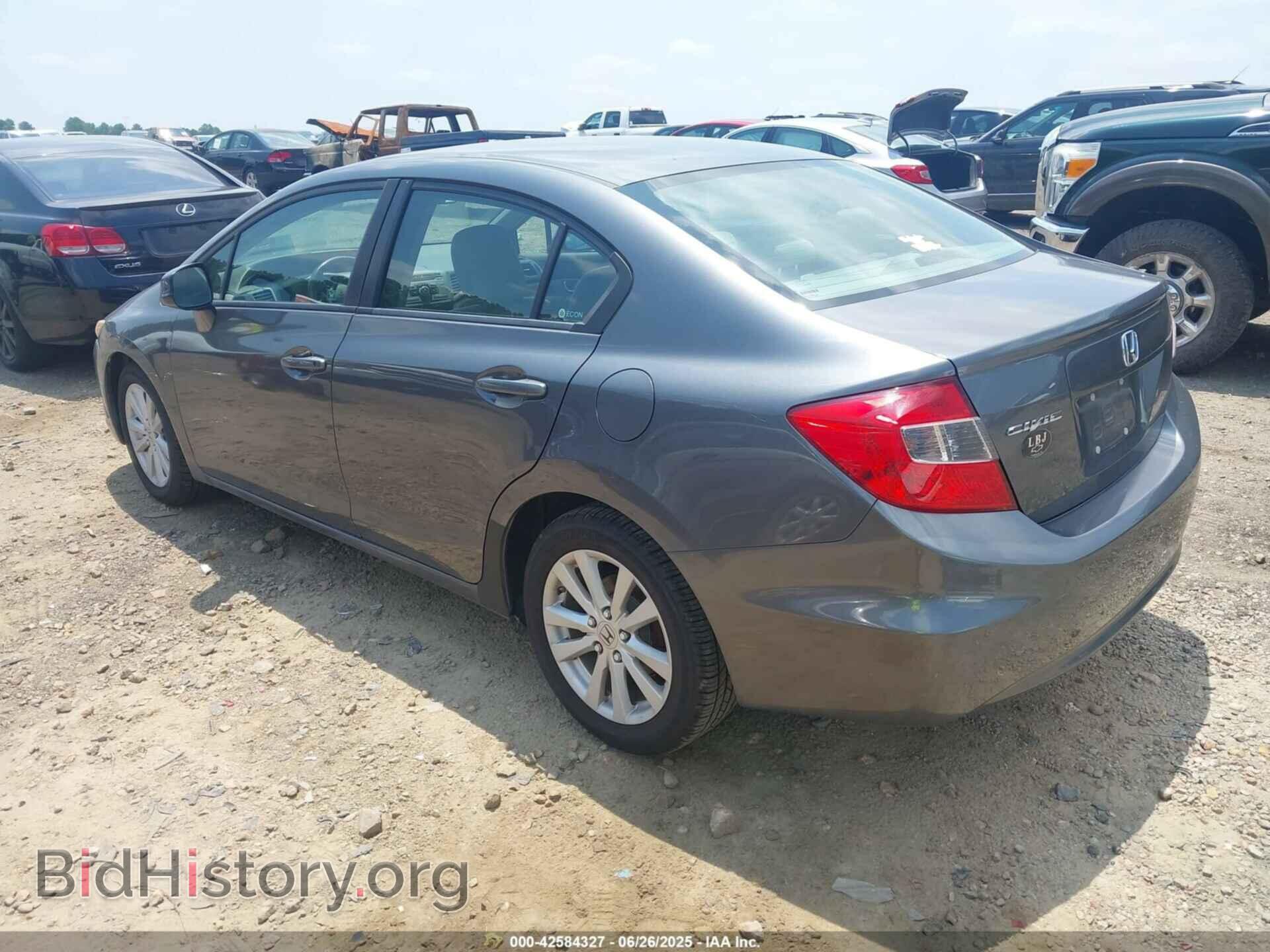 2012 HONDA CIVIC - VIN: 2HGFB2F94CH328304 - Фото 3