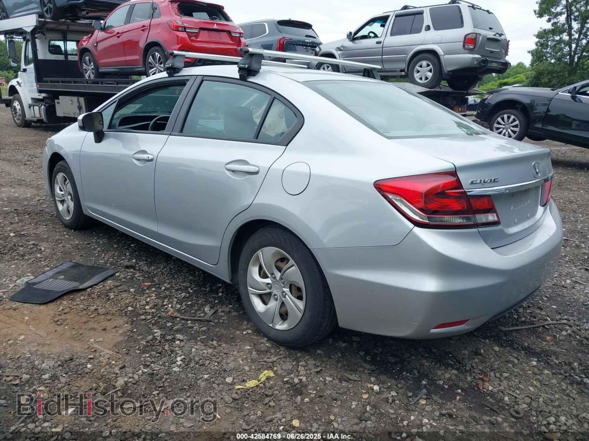 2014 HONDA CIVIC - VIN: 2HGFB2F57EH540954 - Фото 3