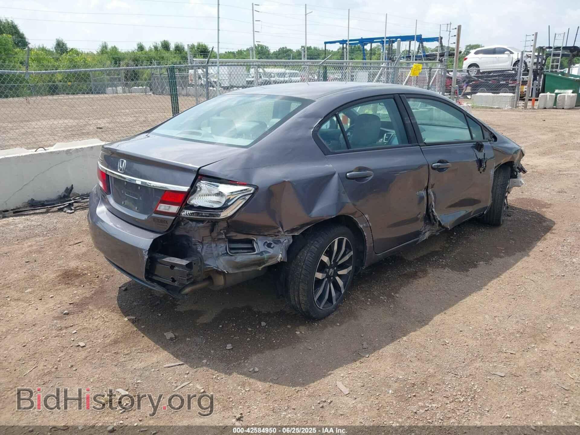 2015 HONDA CIVIC - VIN: 19XFB2F93FE053104 - Фото 4