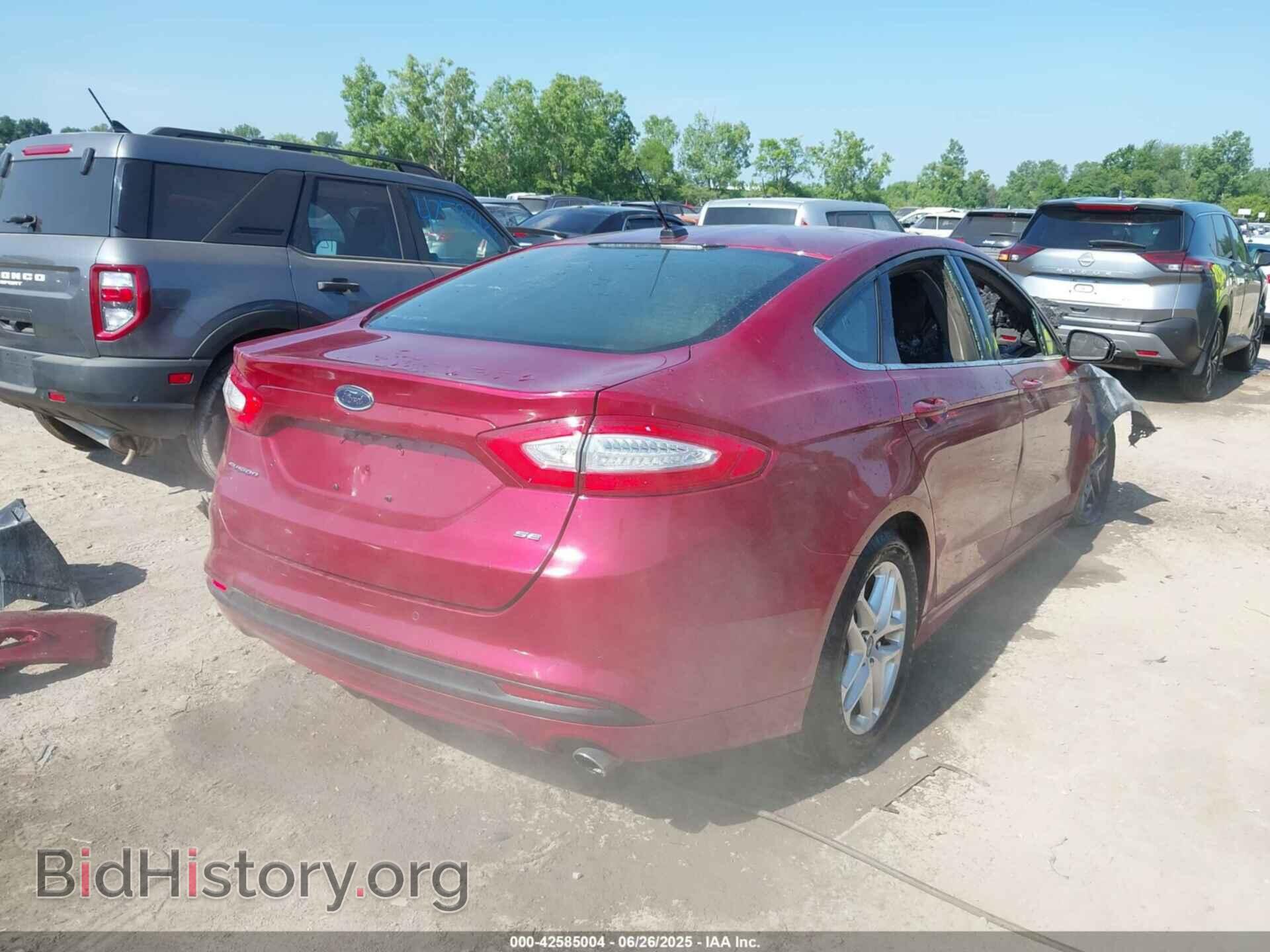 2016 FORD FUSION - VIN: 1FA6P0H7XG5113433 - Фото 4