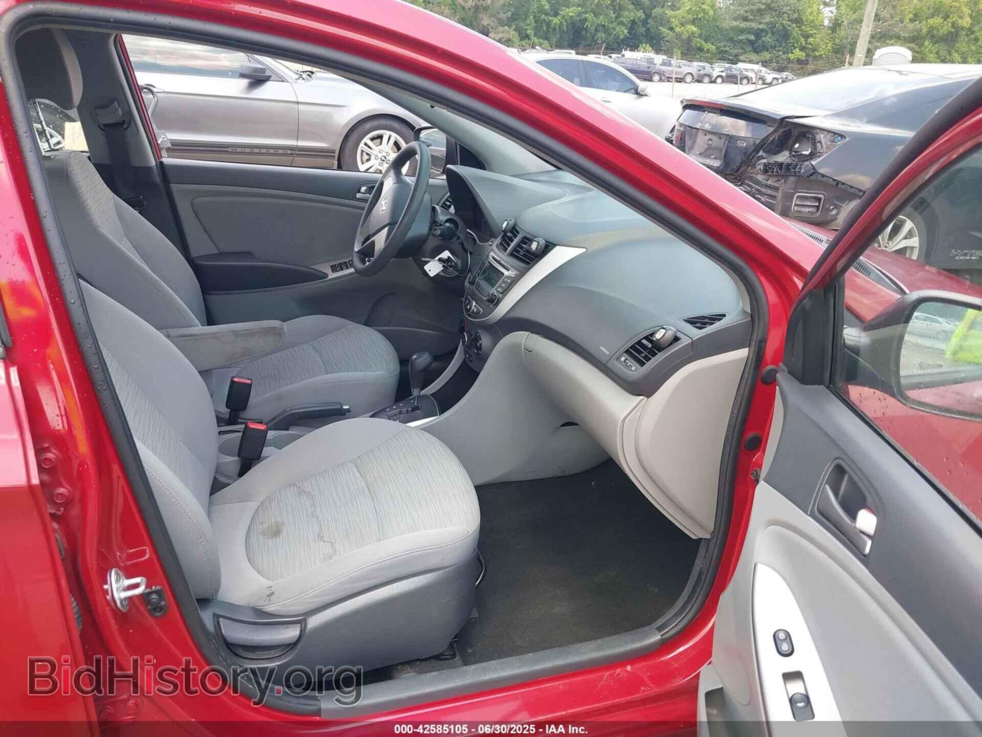 2017 HYUNDAI ACCENT - VIN: KMHCT4AE5HU376084 - Фото 5
