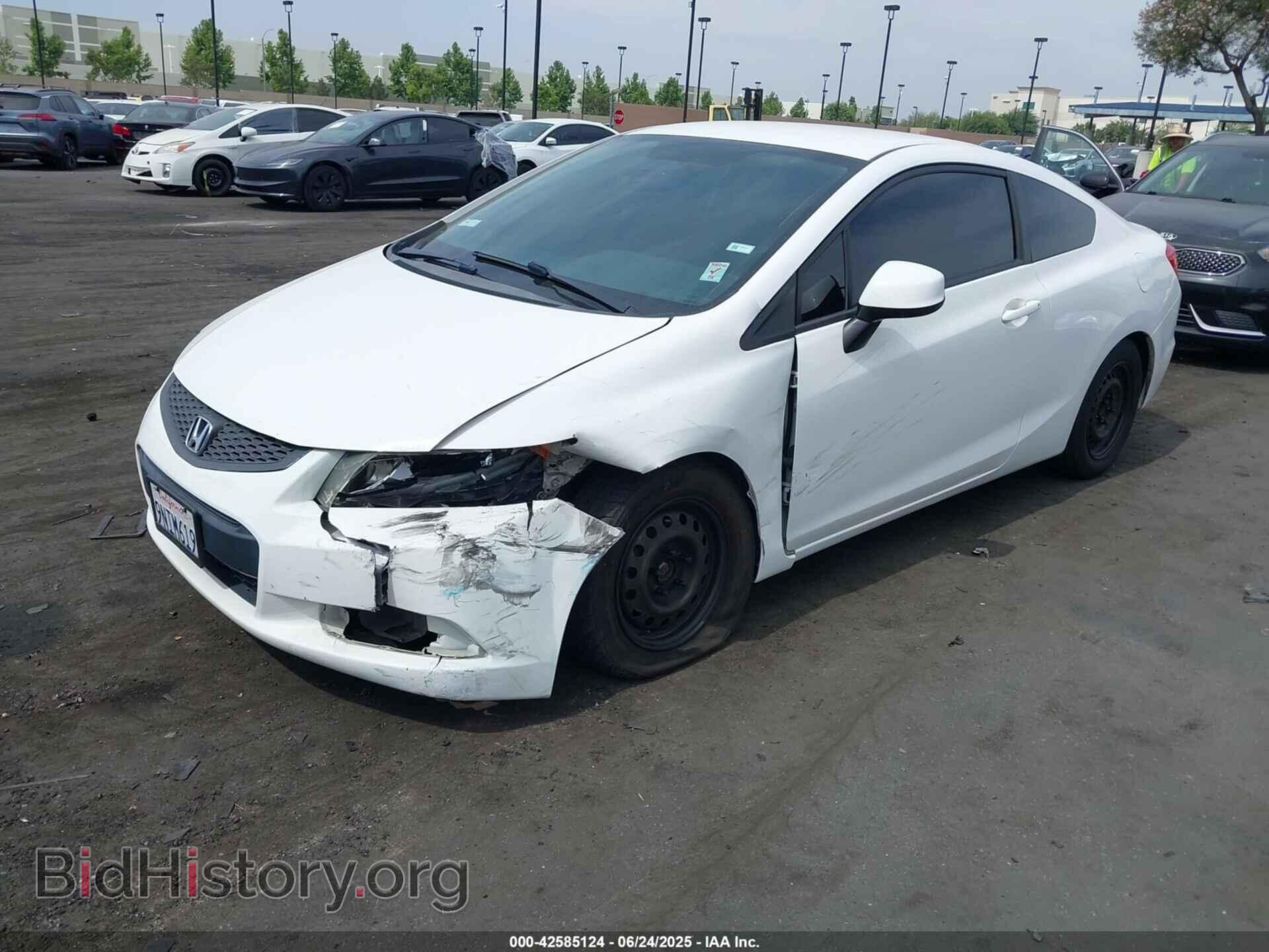 2012 HONDA CIVIC - VIN: 2HGFG3B56CH544732 - Фото 2