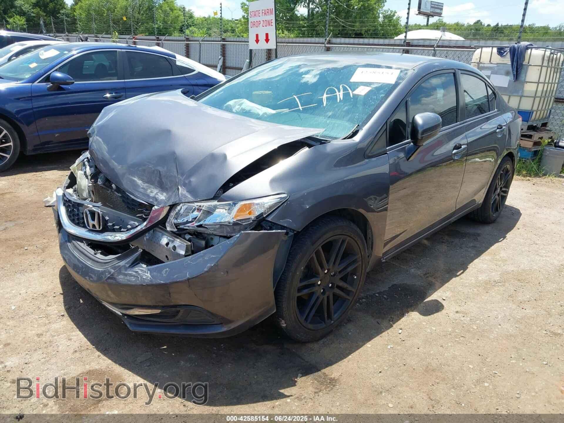 2015 HONDA CIVIC - VIN: 19XFB2E53FE061671 - Фото 2