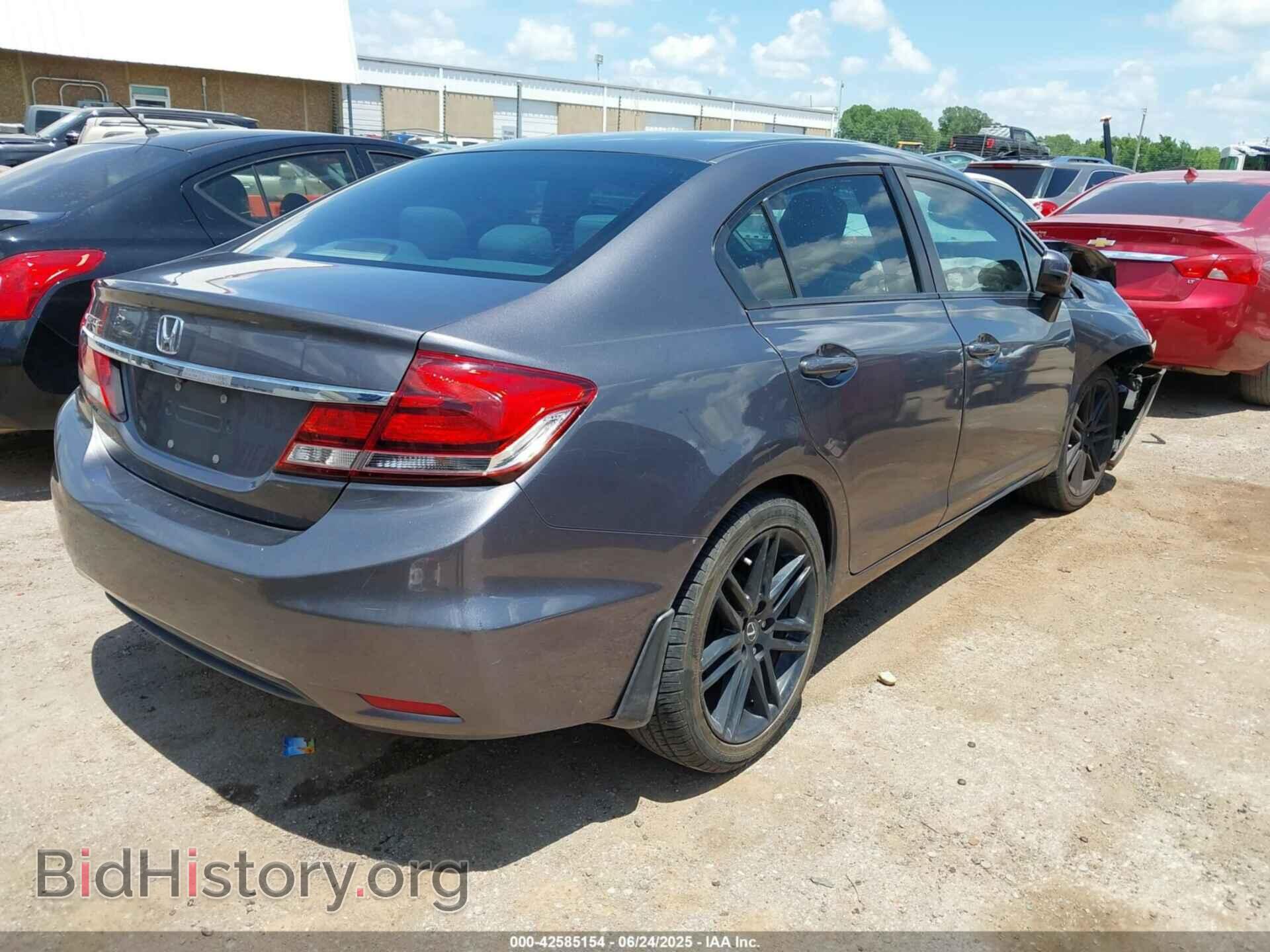 2015 HONDA CIVIC - VIN: 19XFB2E53FE061671 - Фото 4
