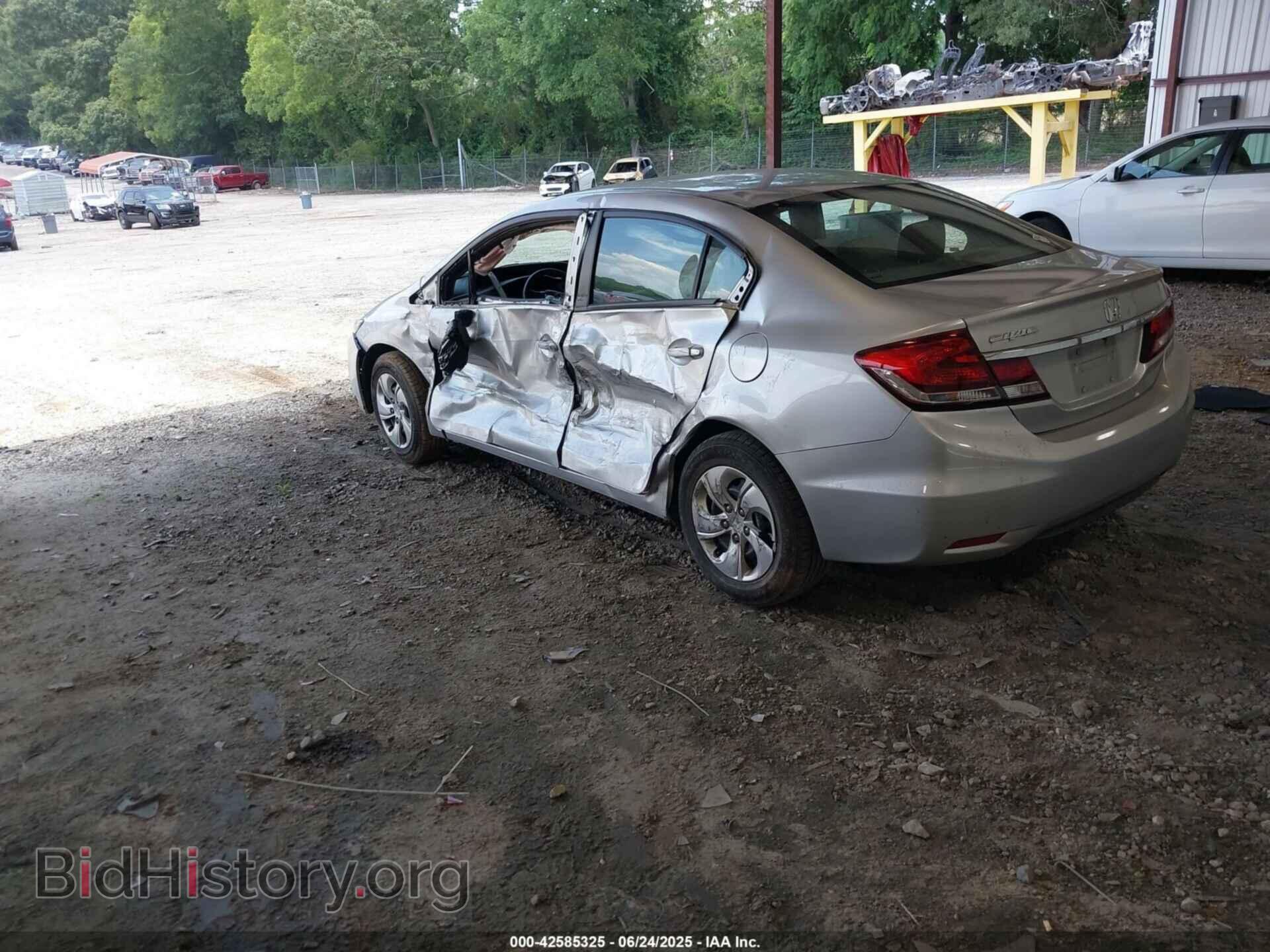 2014 HONDA CIVIC - VIN: 19XFB2F58EE077183 - Фото 3