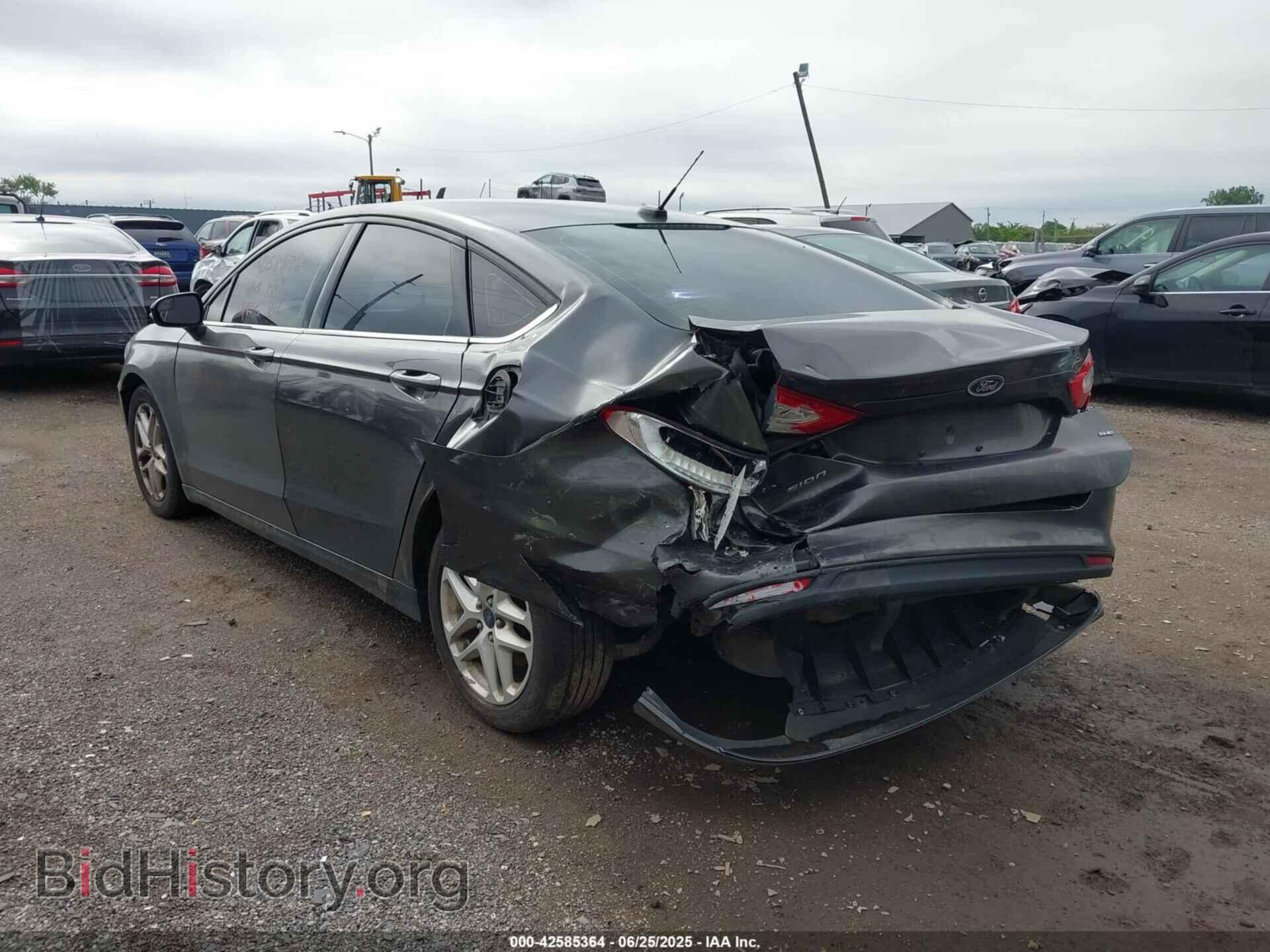 2016 FORD FUSION - VIN: 3FA6P0H72GR345022 - Фото 3