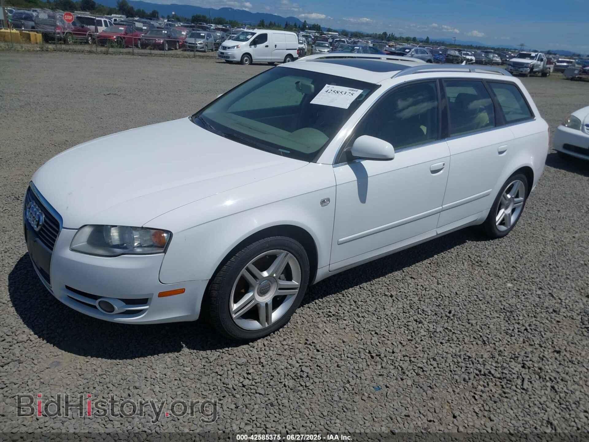 2007 AUDI A4 - VIN: WAUKF78E97A093666 - Фото 2