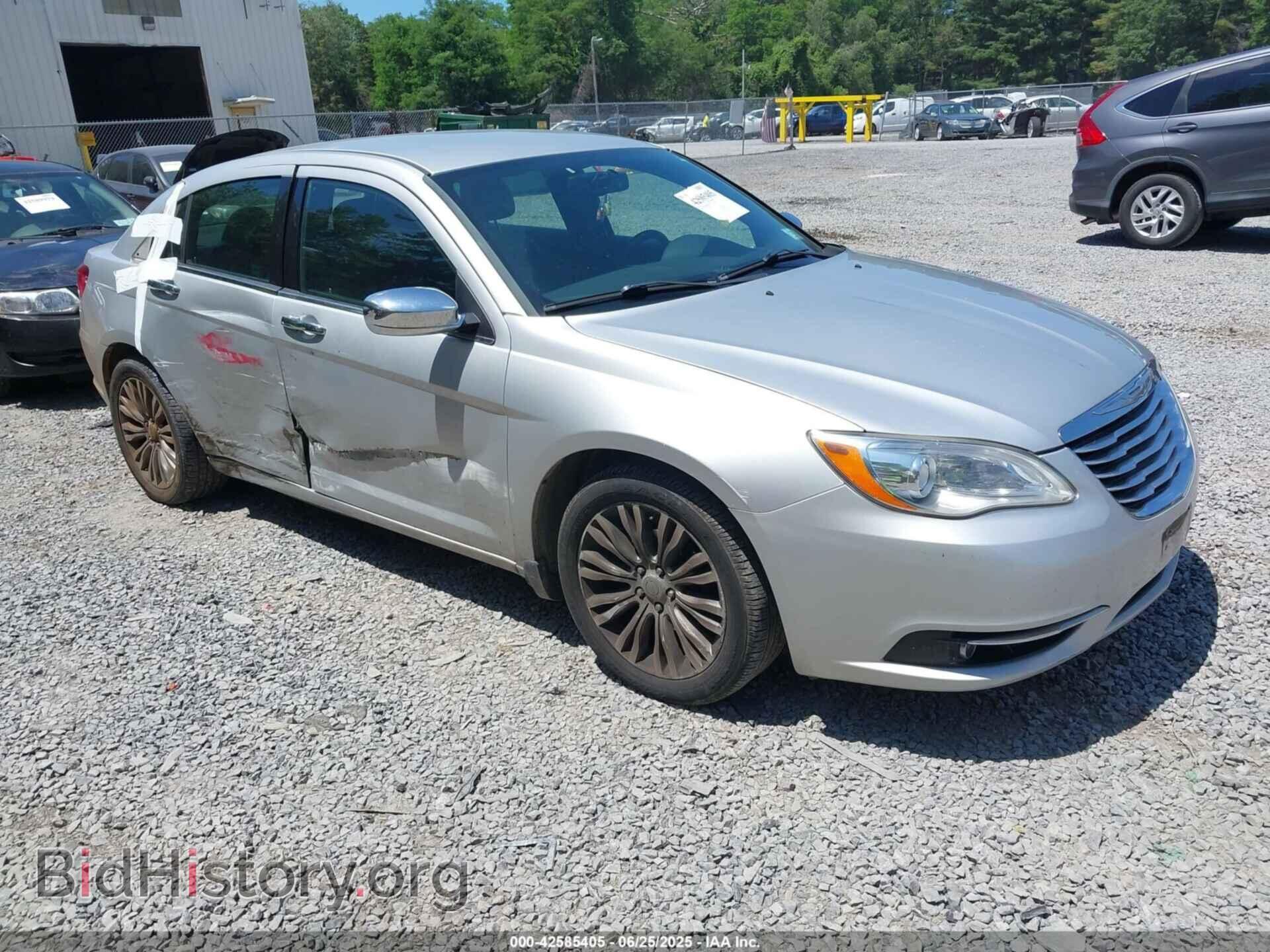 Фотография 1C3CCBCB0CN306642 - CHRYSLER 200 2012