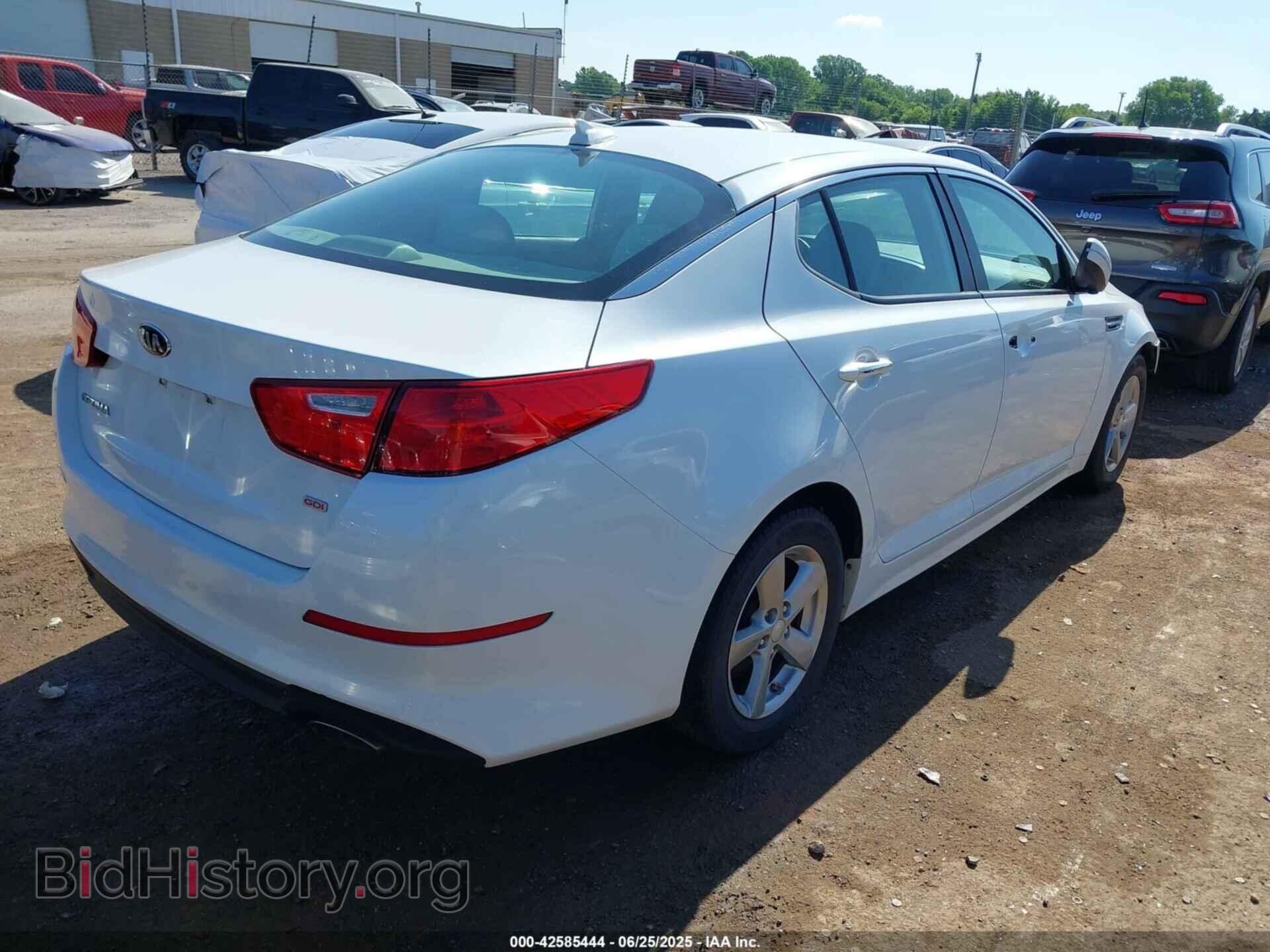 2014 KIA OPTIMA - VIN: 5XXGM4A72EG271959 - Фото 4