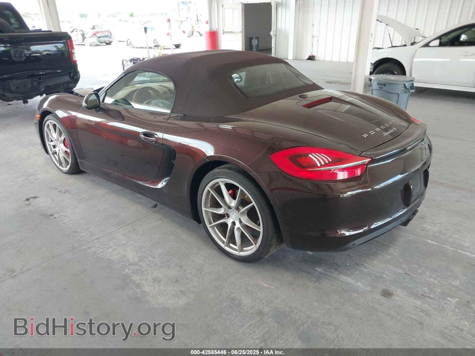 2015 PORSCHE BOXSTER - VIN: WP0CB2A84FS140959 - Фото 3