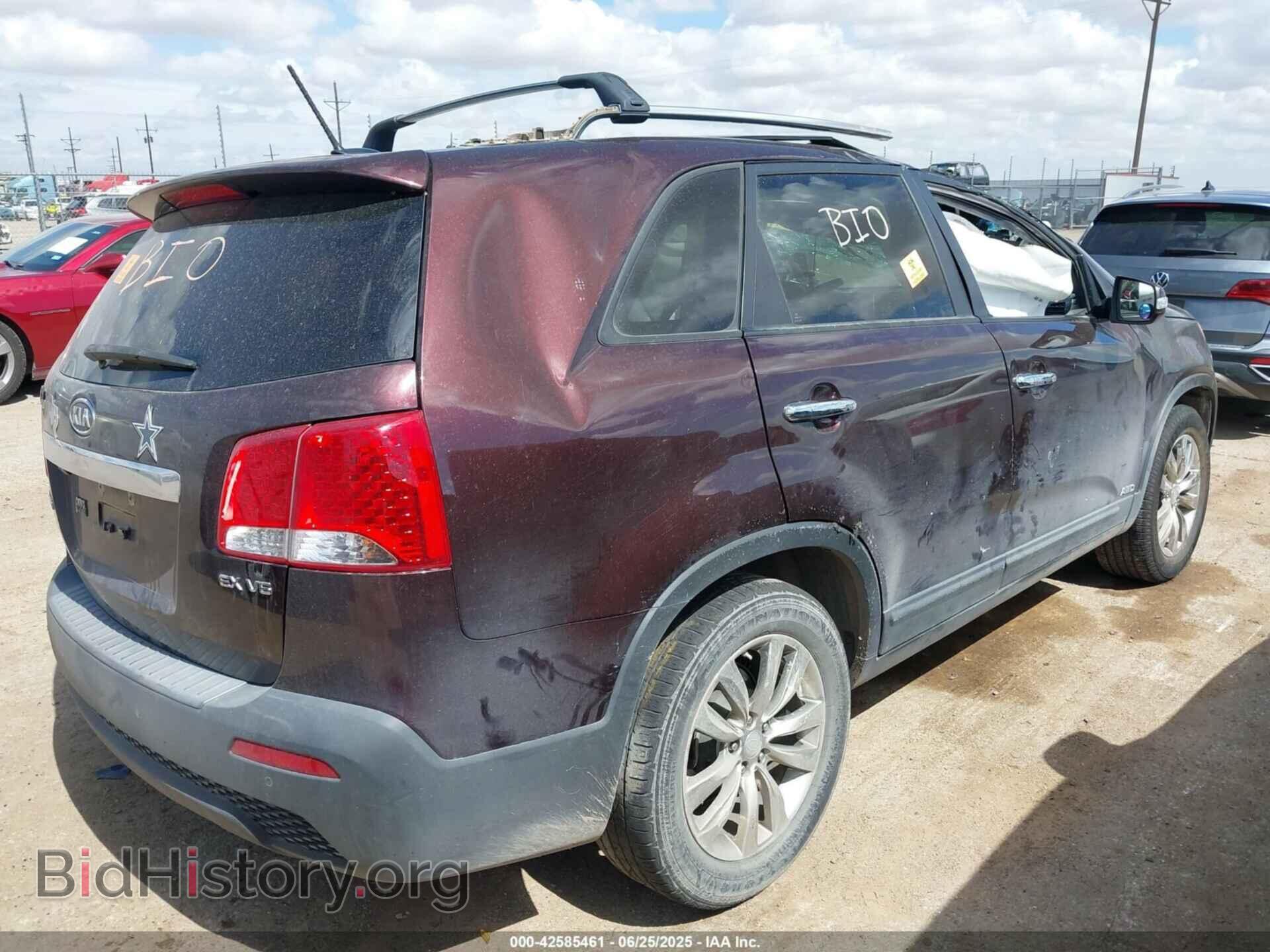 2011 KIA SORENTO - VIN: 5XYKUDA29BG179205 - Фото 4