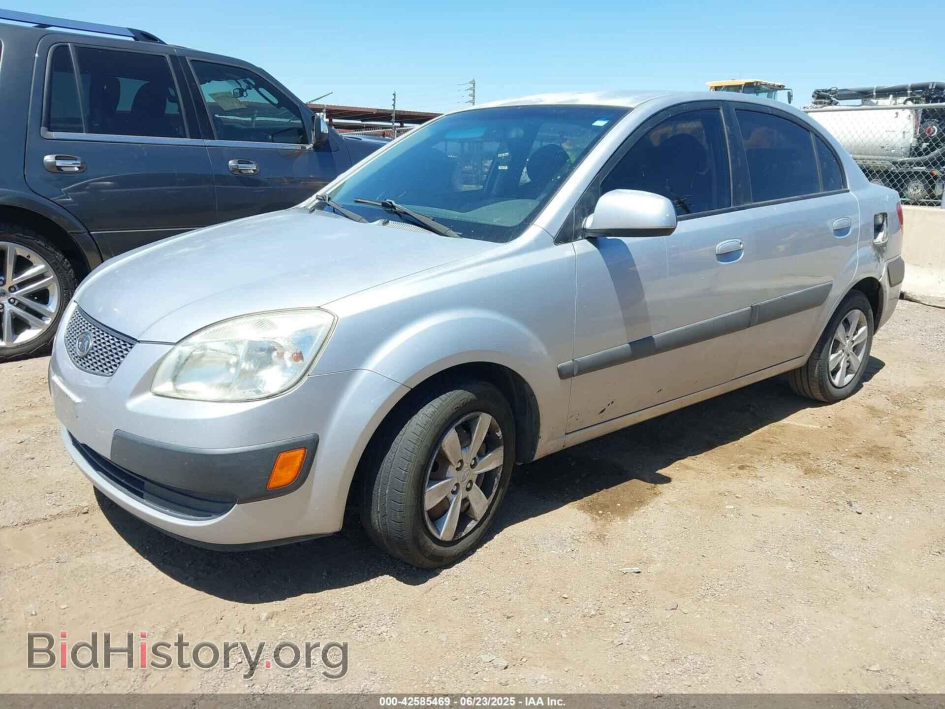 2008 KIA RIO - VIN: KNADE123X86304183 - Фото 2