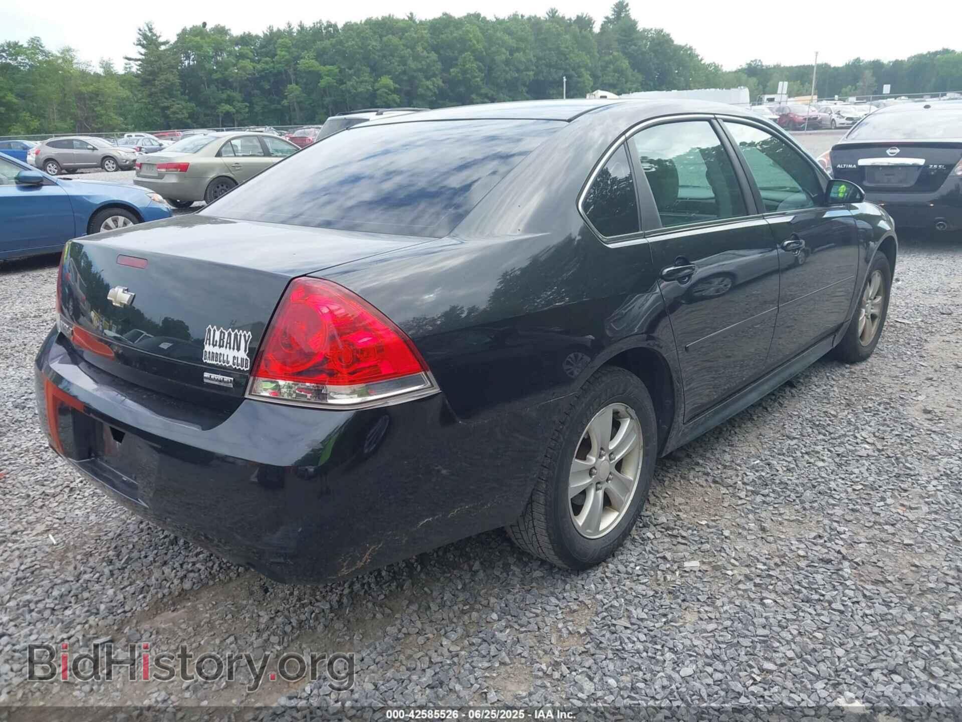 2012 CHEVROLET IMPALA - VIN: 2G1WF5E35C1196334 - Фото 4