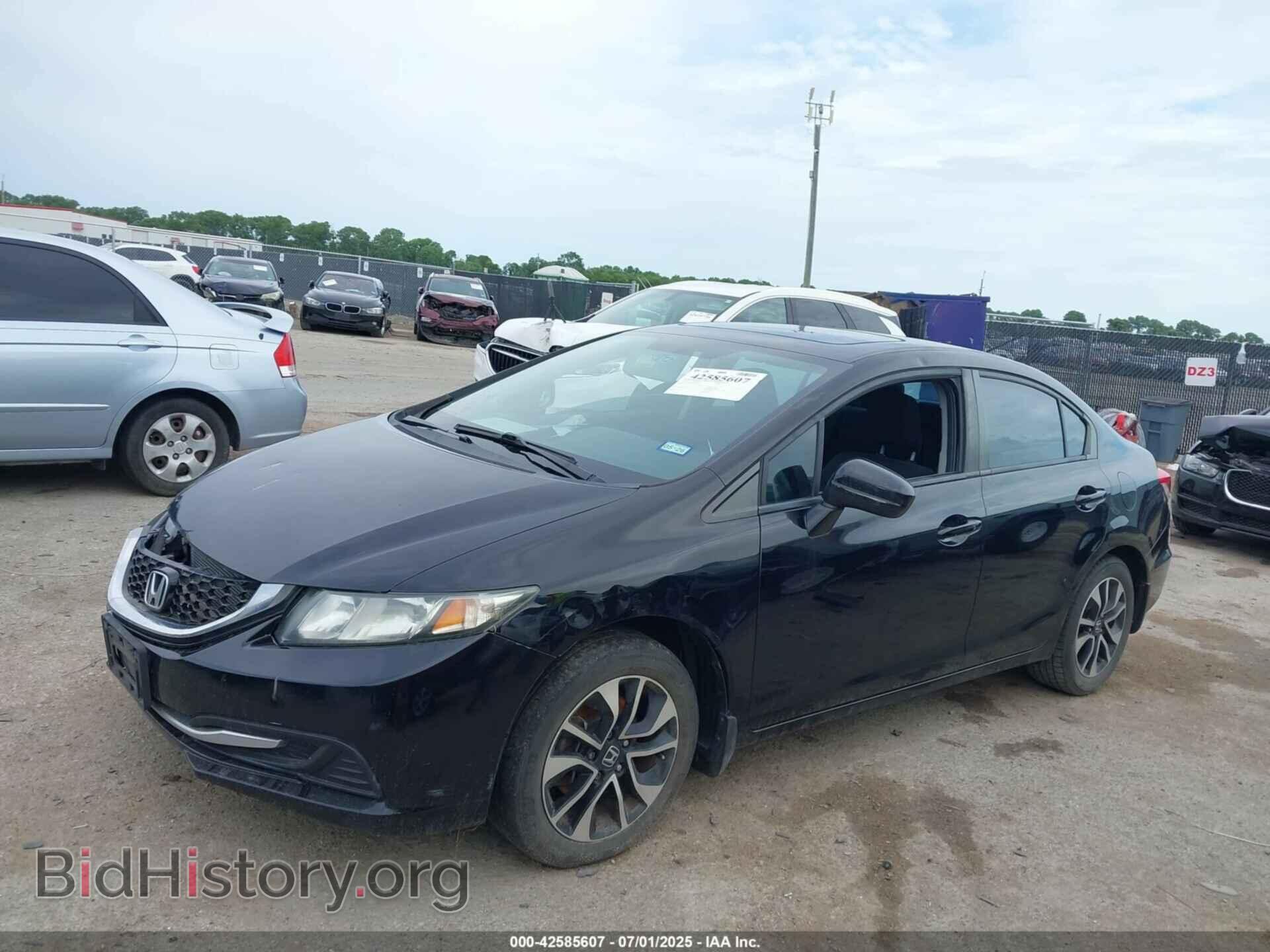 2014 HONDA CIVIC - VIN: 19XFB2F80EE076734 - Фото 2